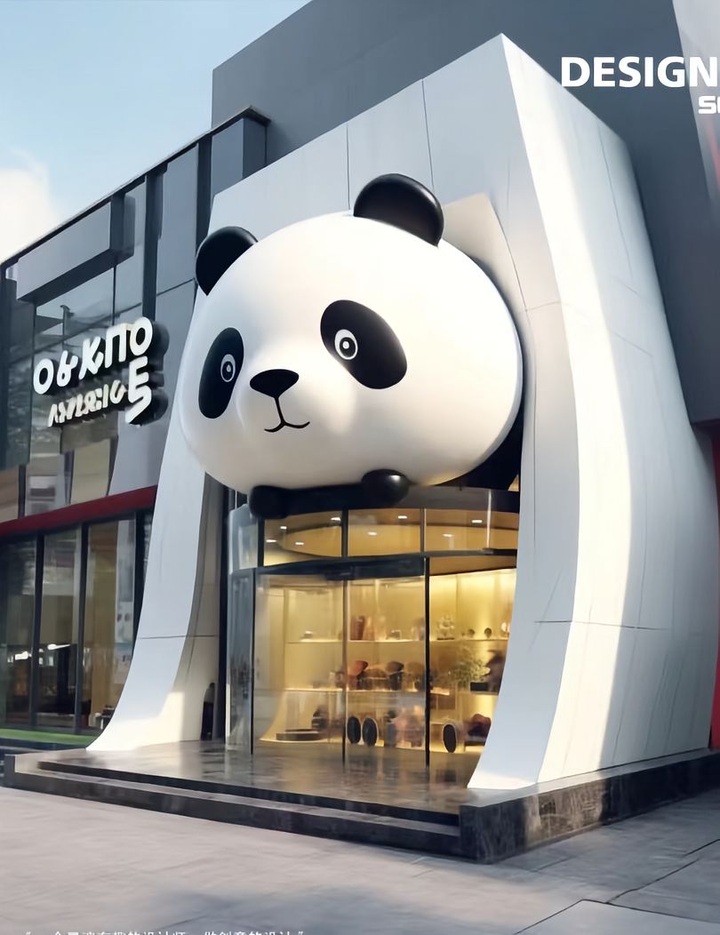 Stainless steel cartoon sculpture