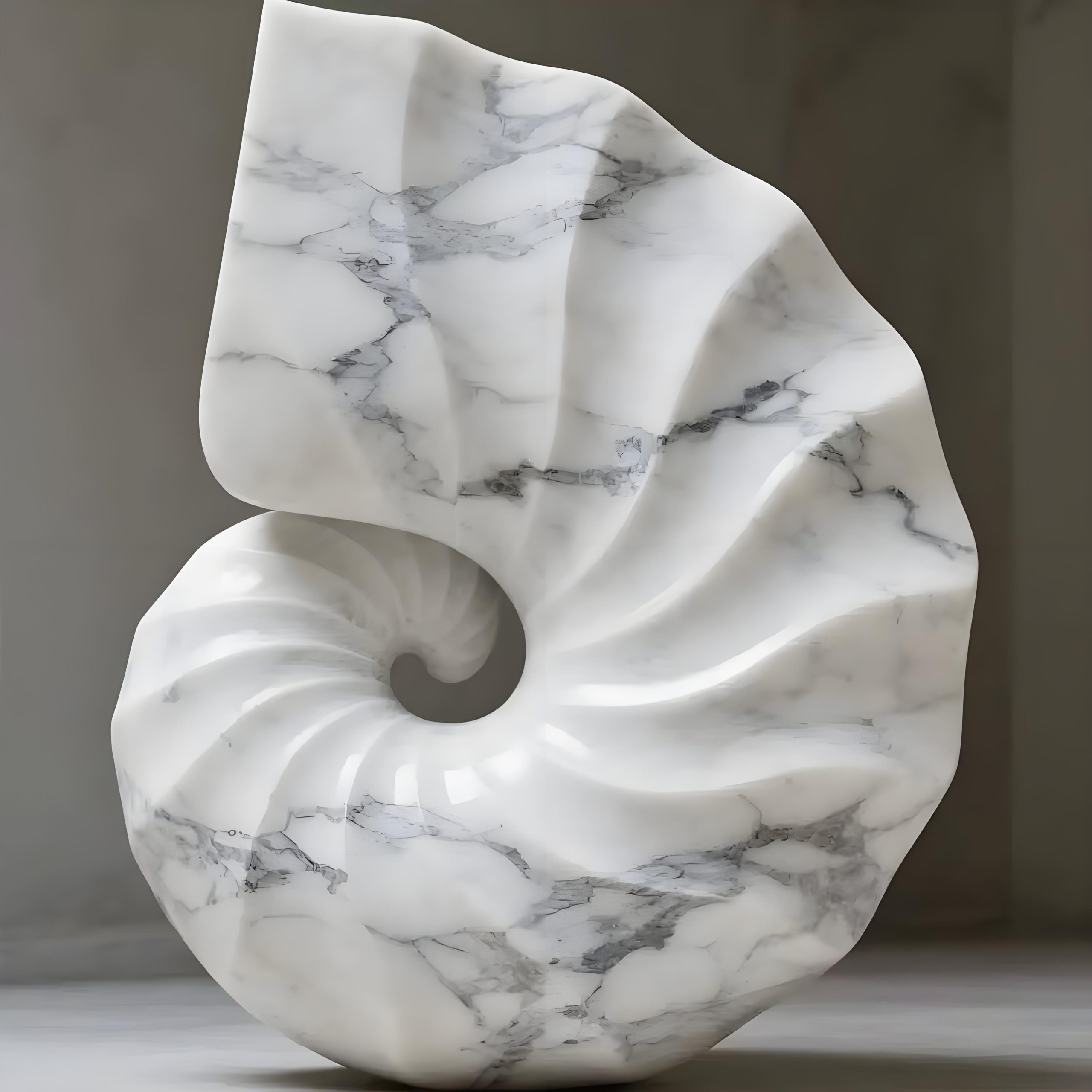 Marble Landscape Sculpture