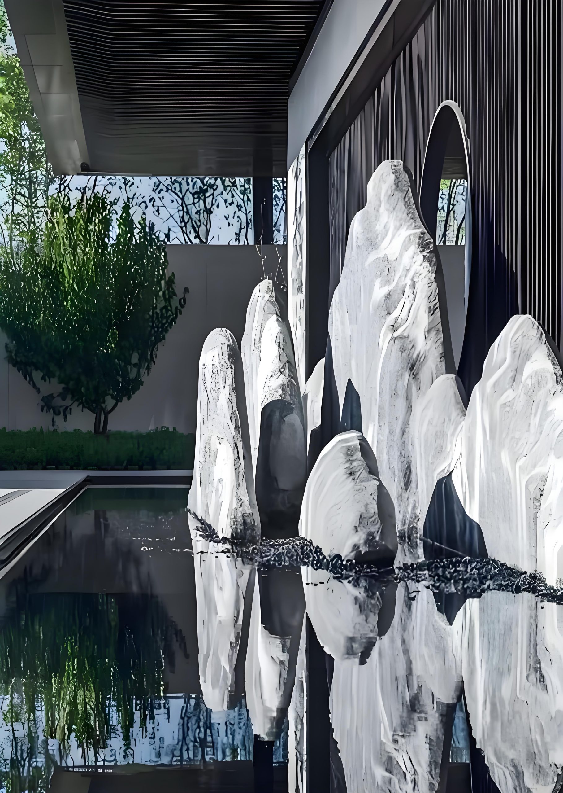 Chinese garden sculpture