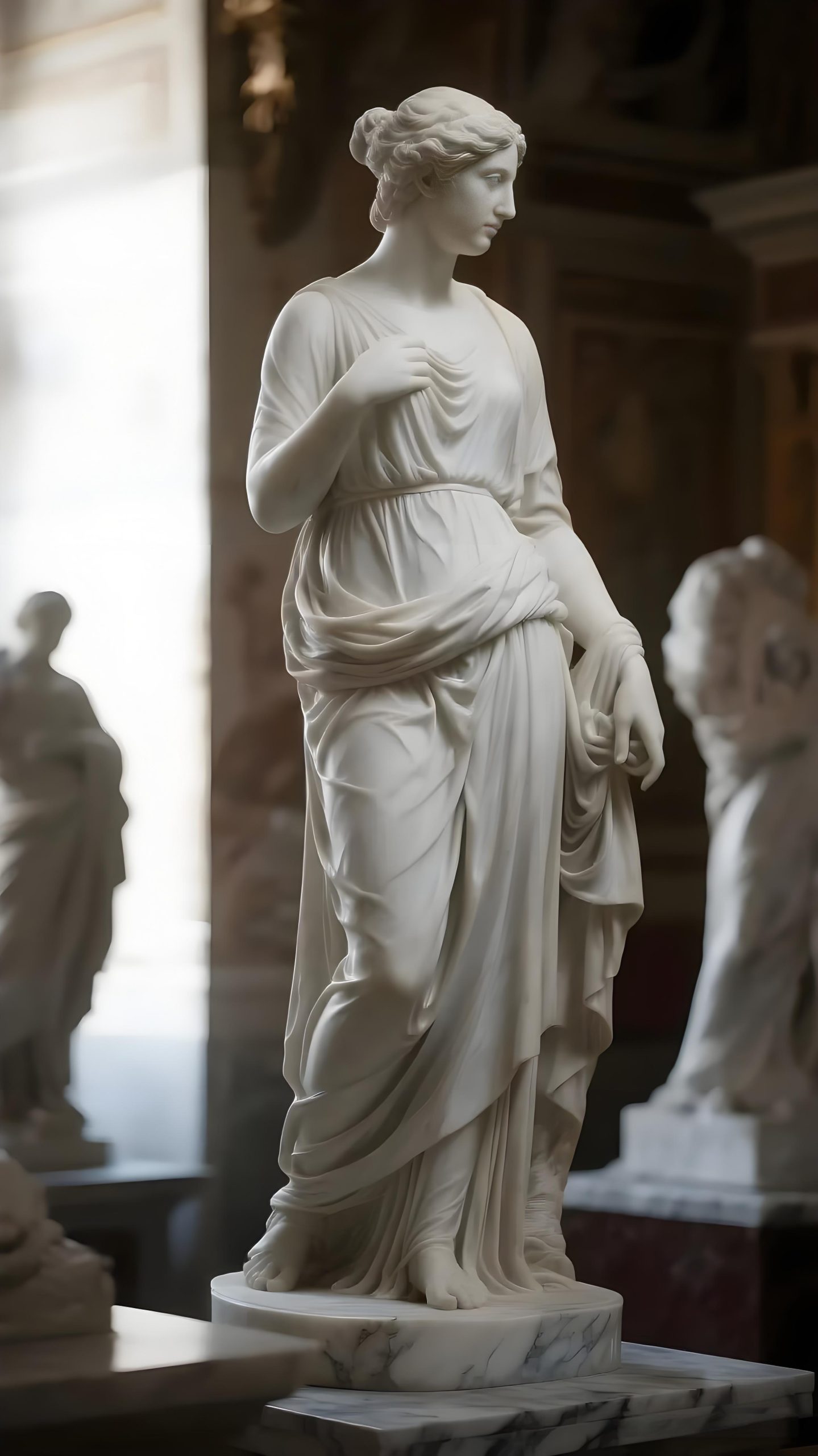 Fiberglass Figure Sculpture