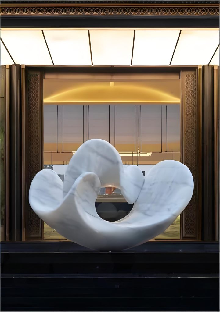 Marble Landscape Sculpture