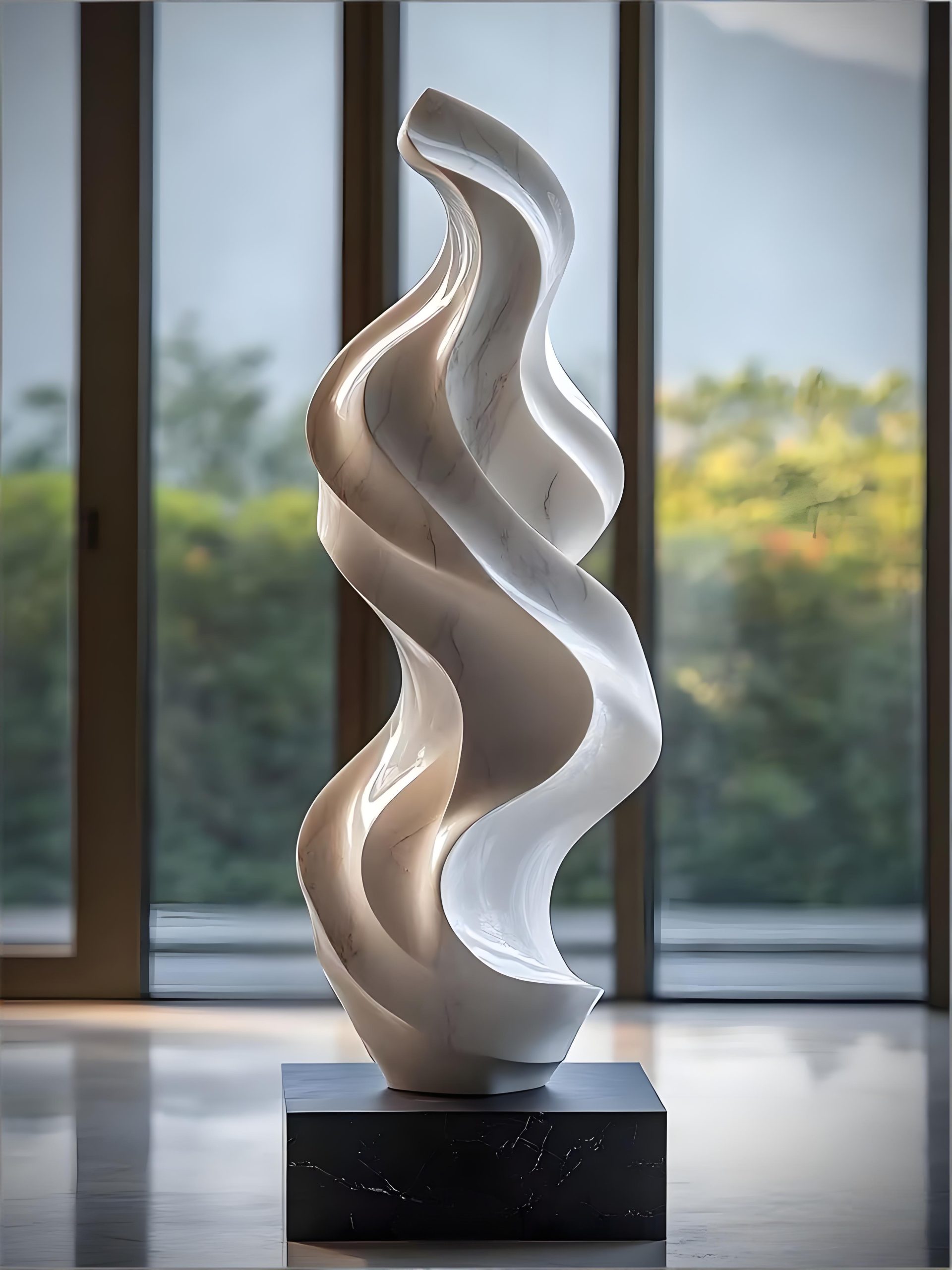 Luxury apartment view