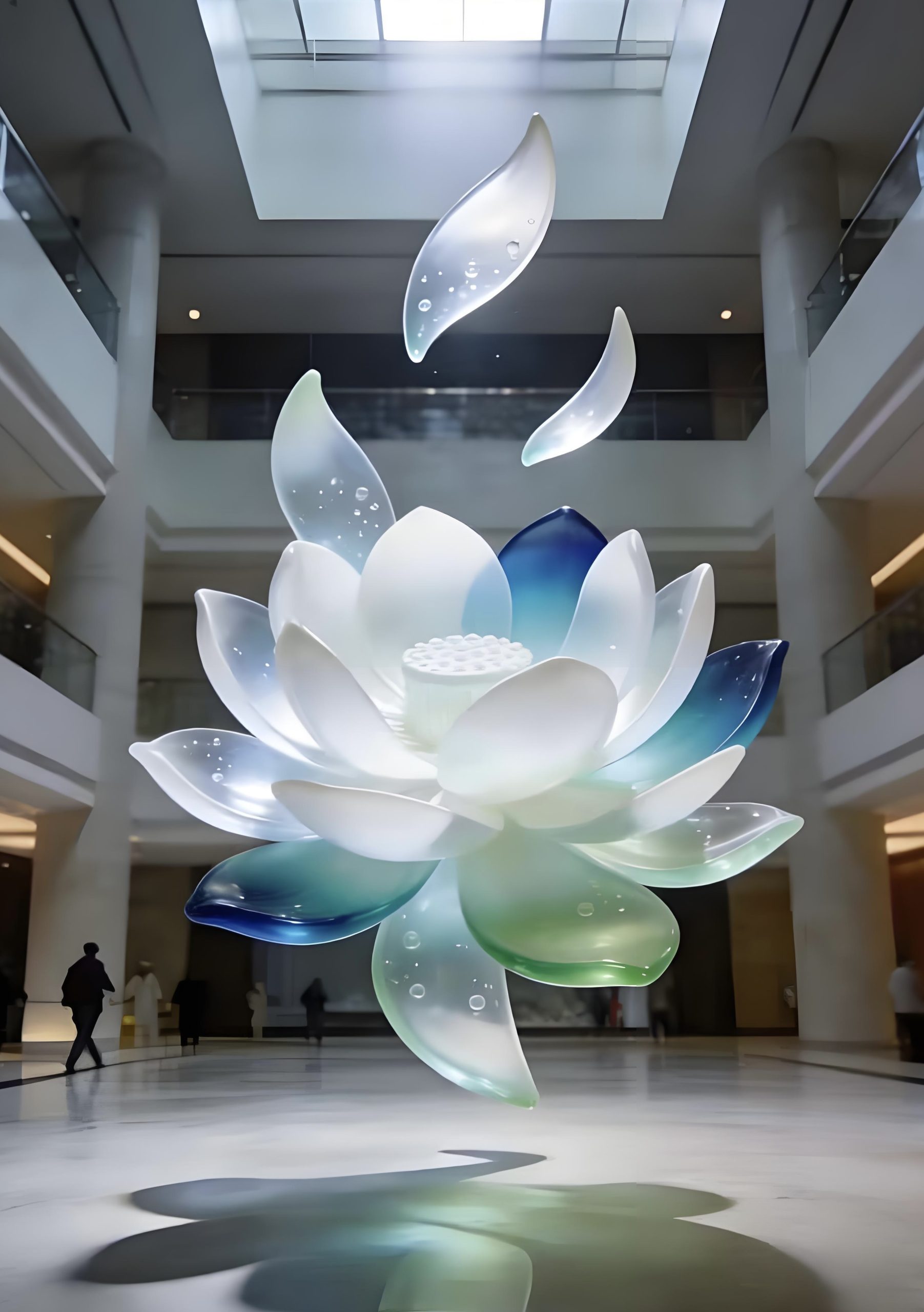 Acrylic Landscape Sculpture