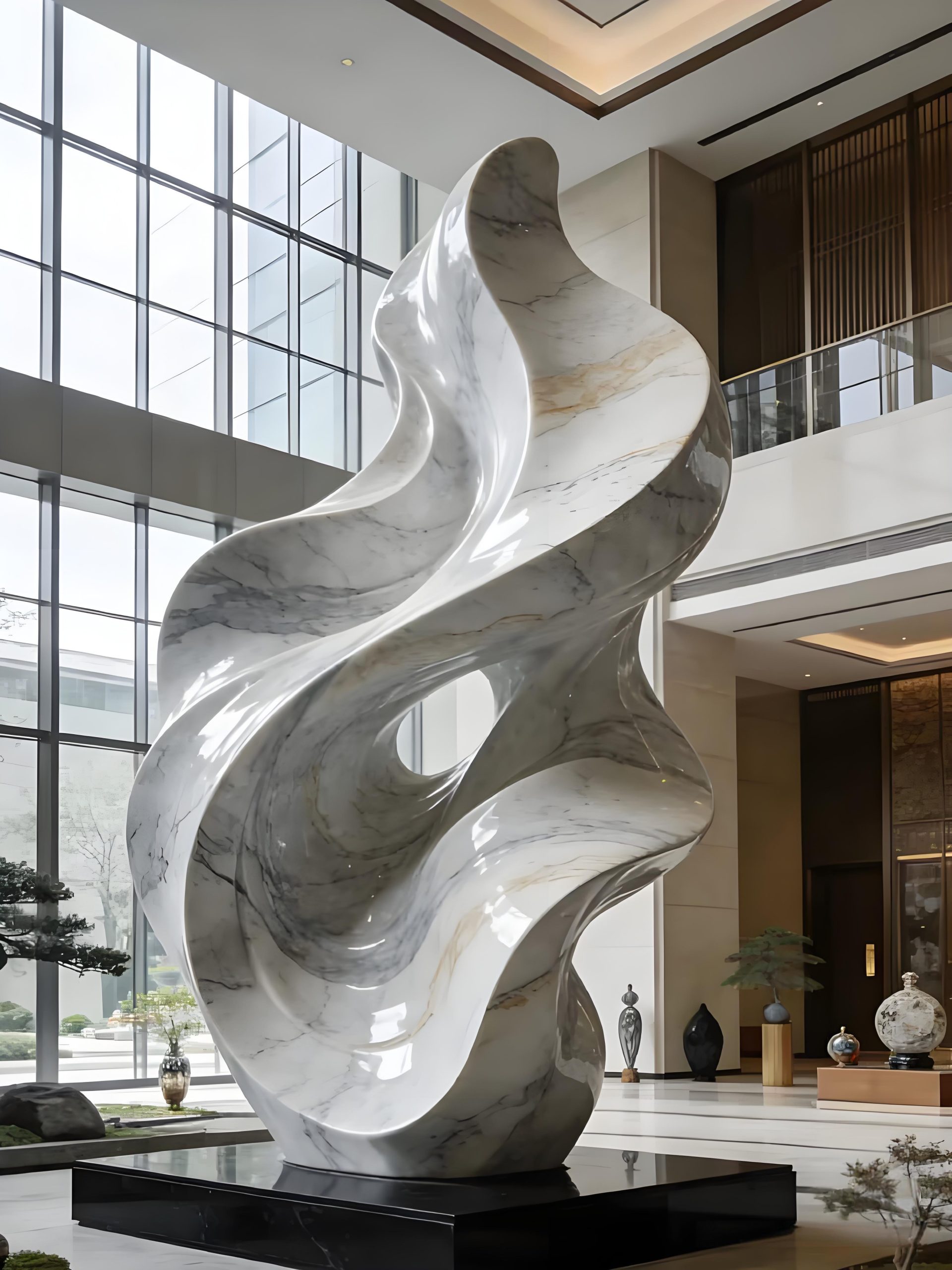 Luxury apartment view