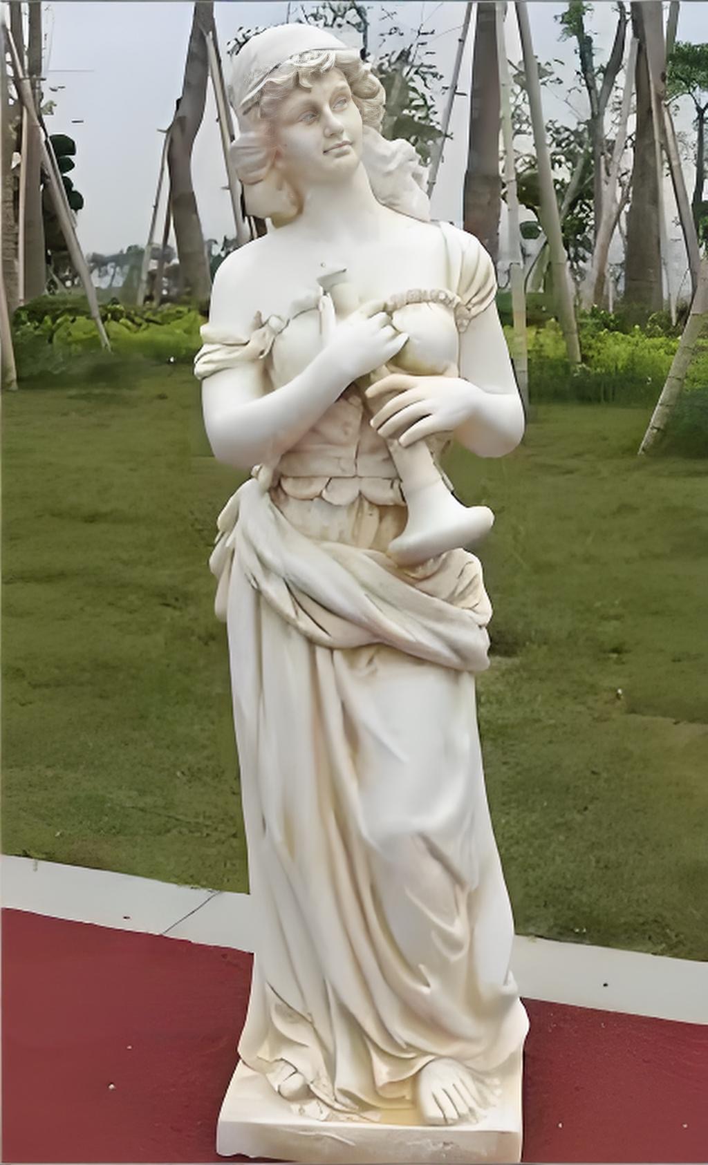 Fiberglass Figure Sculpture