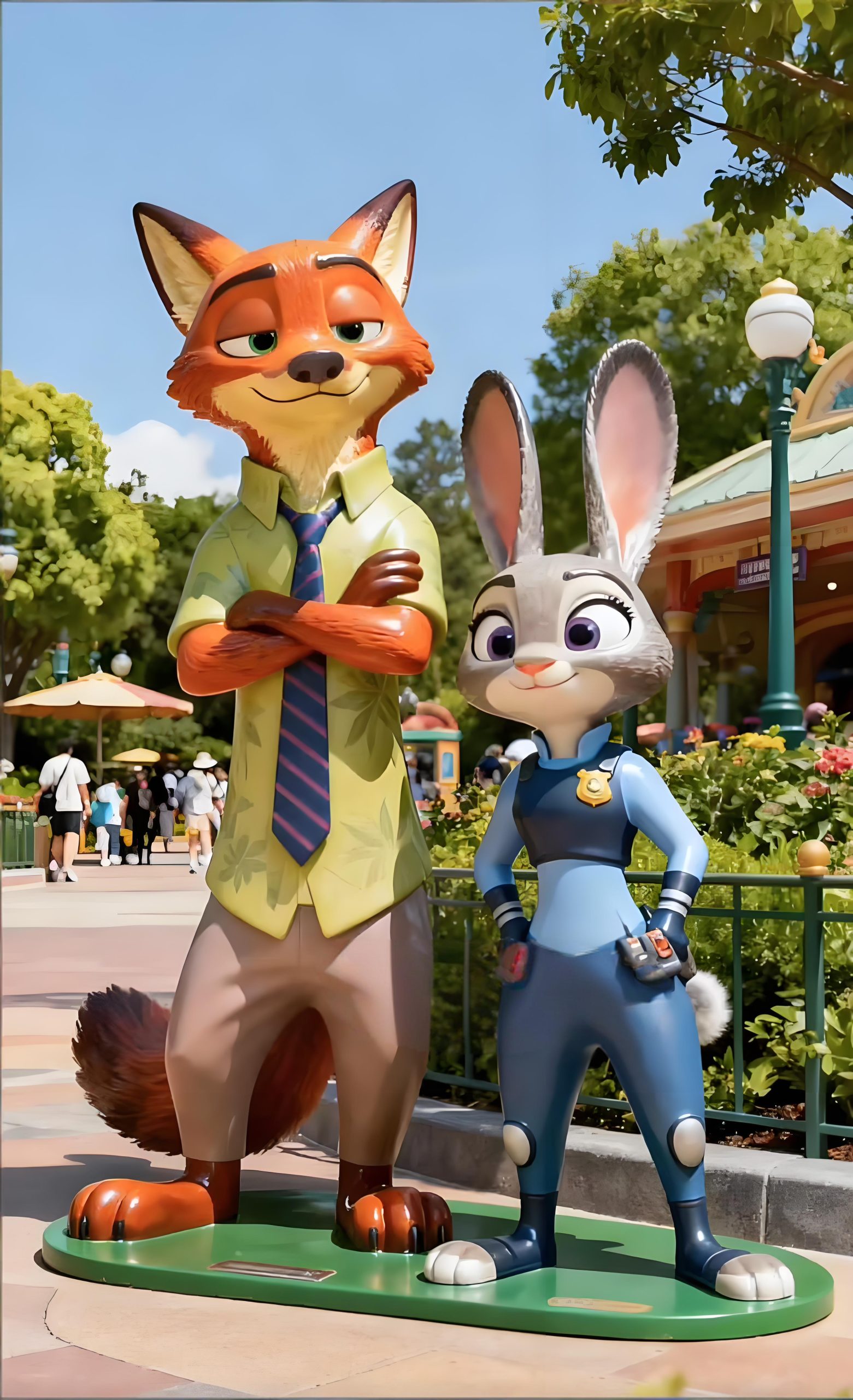 Cartoon Animal Sculpture