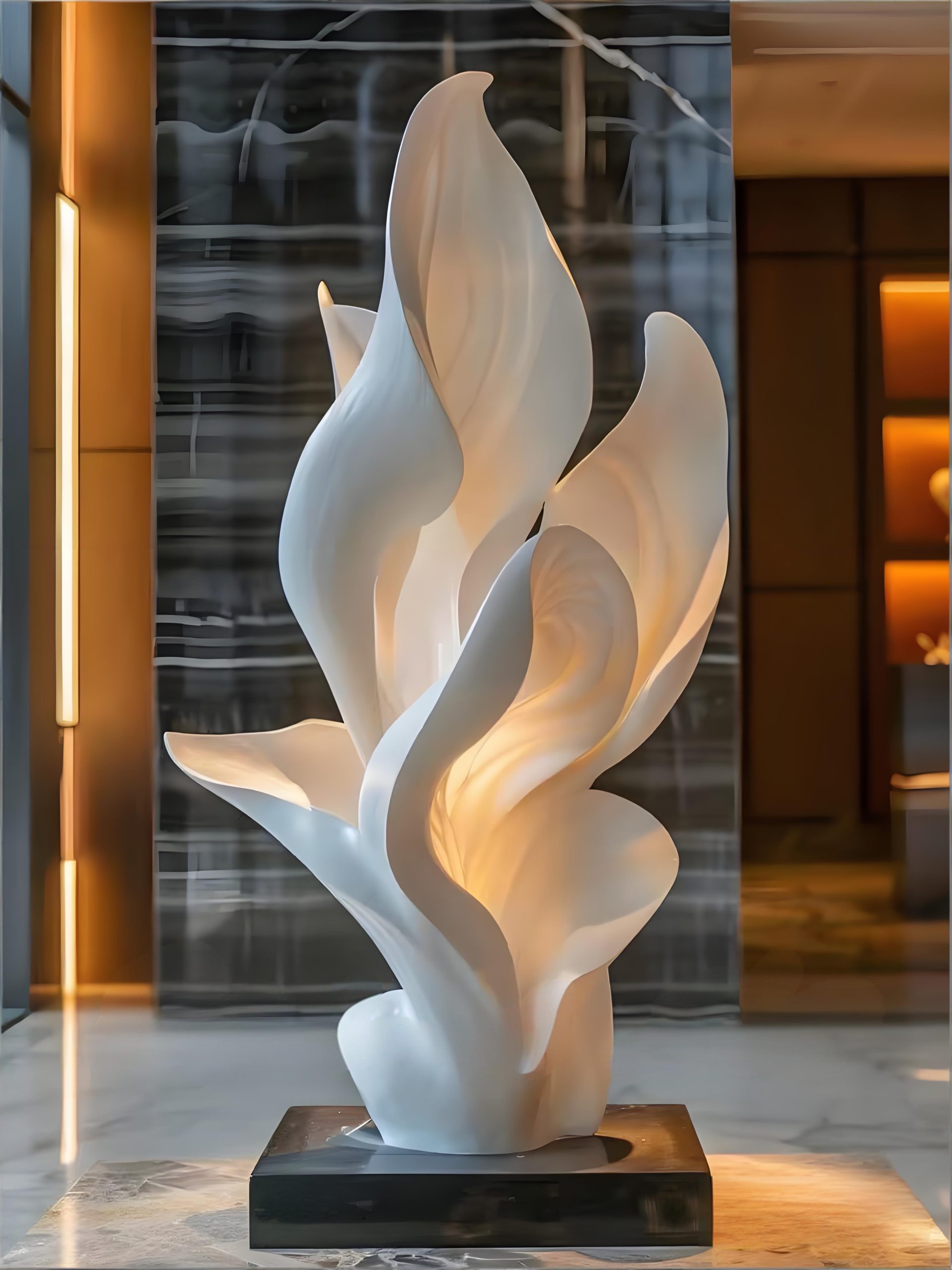 Luxury apartment view