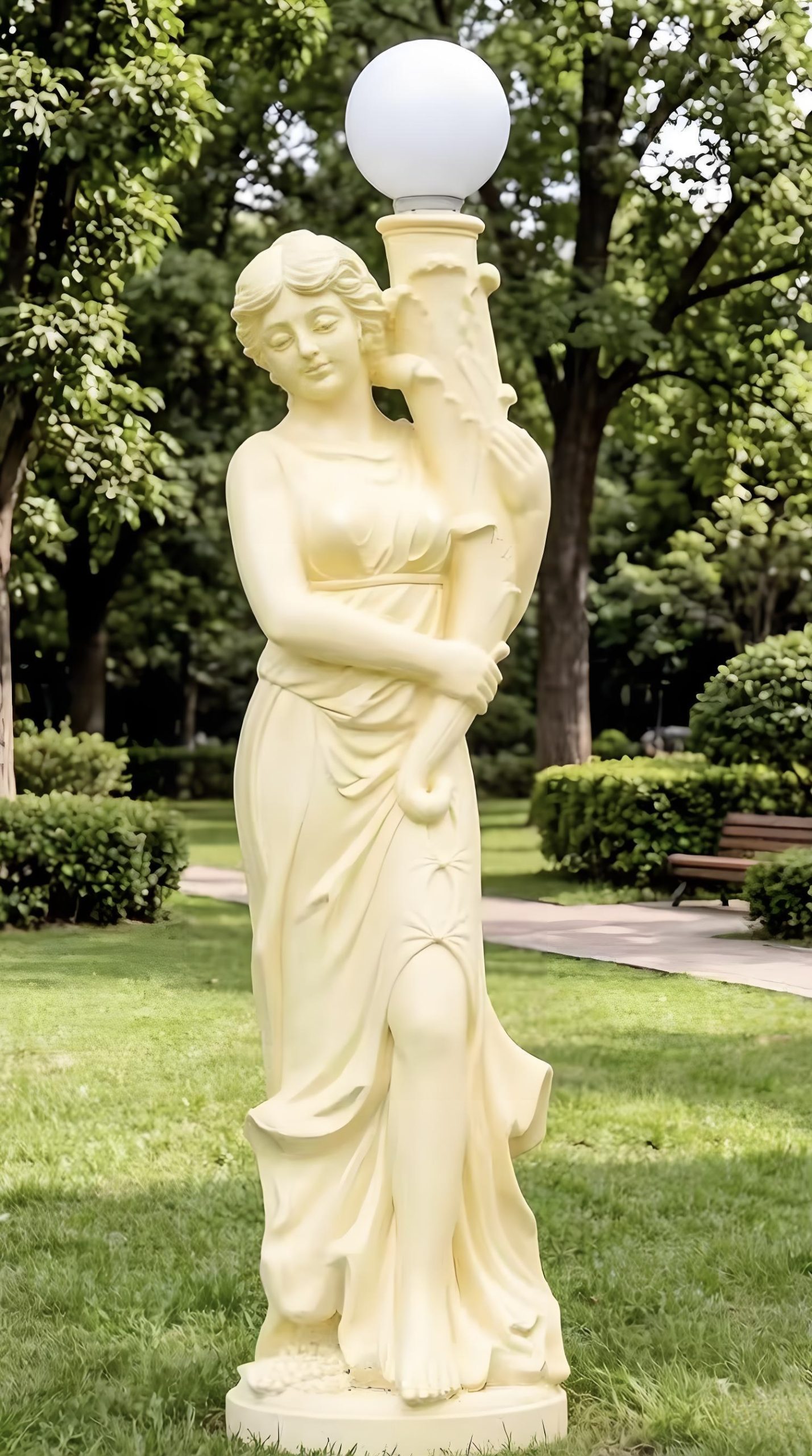 Fiberglass Figure Sculpture