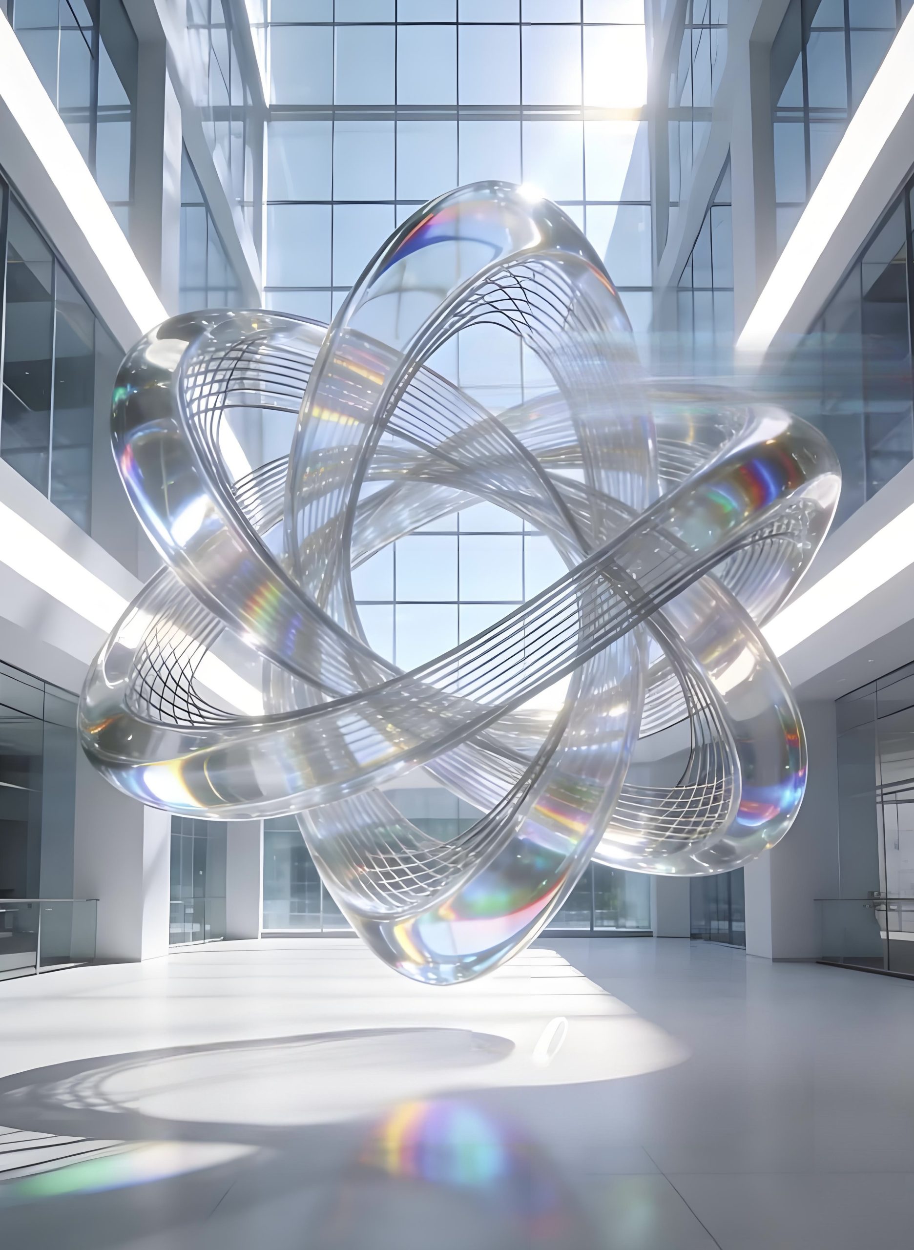 Acrylic Landscape Sculpture