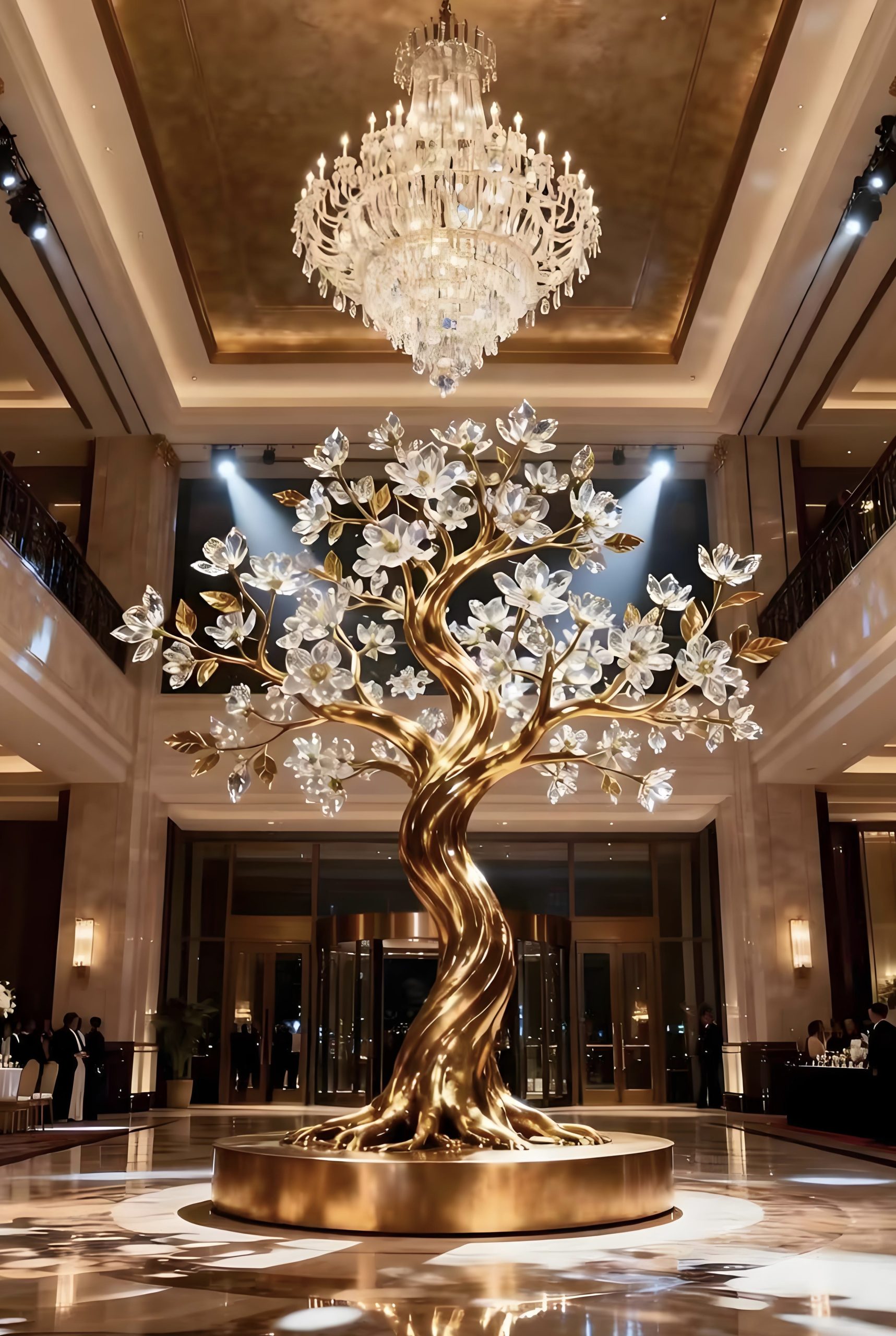 Acrylic Landscape Sculpture