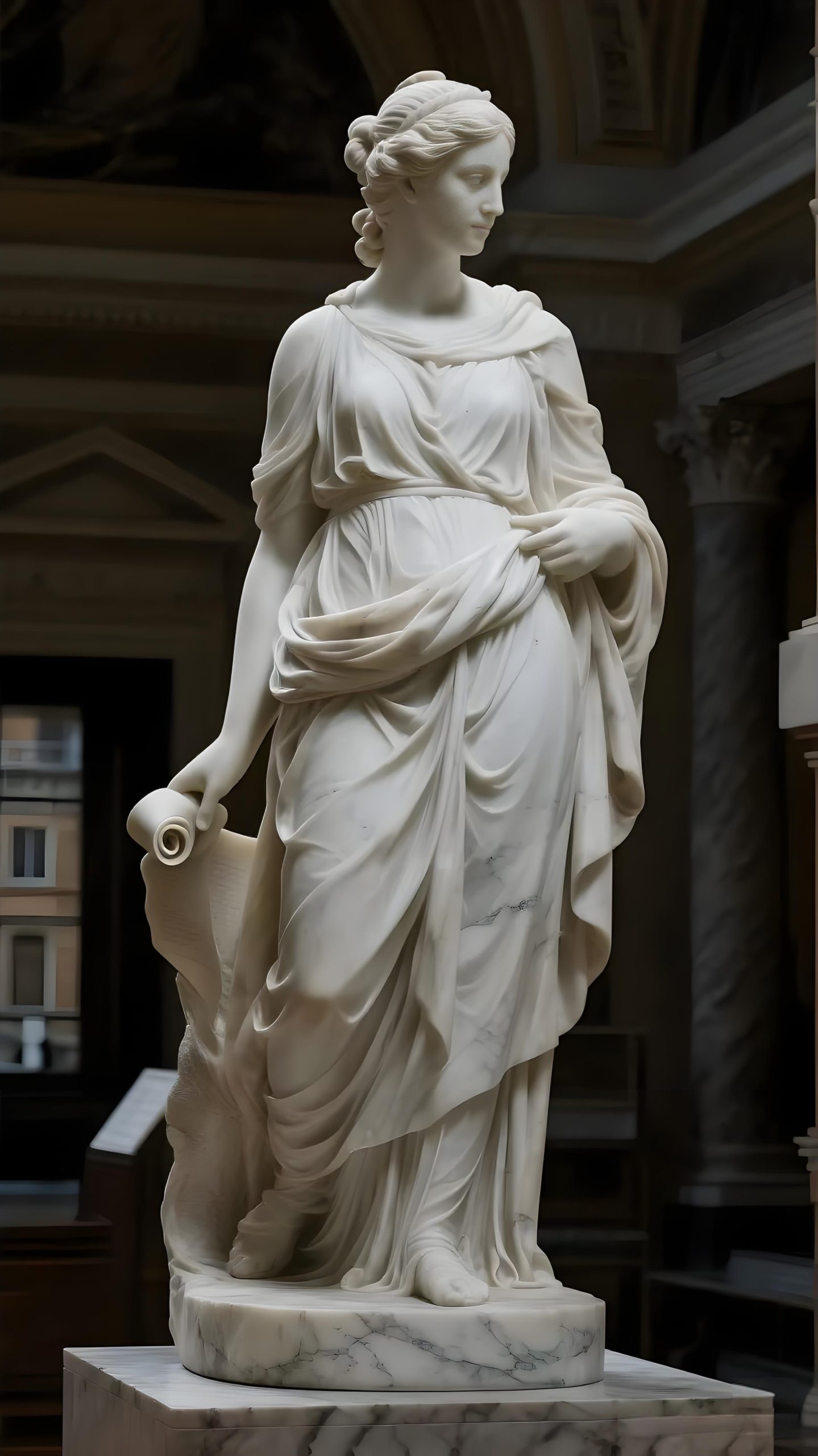 Fiberglass Figure Sculpture