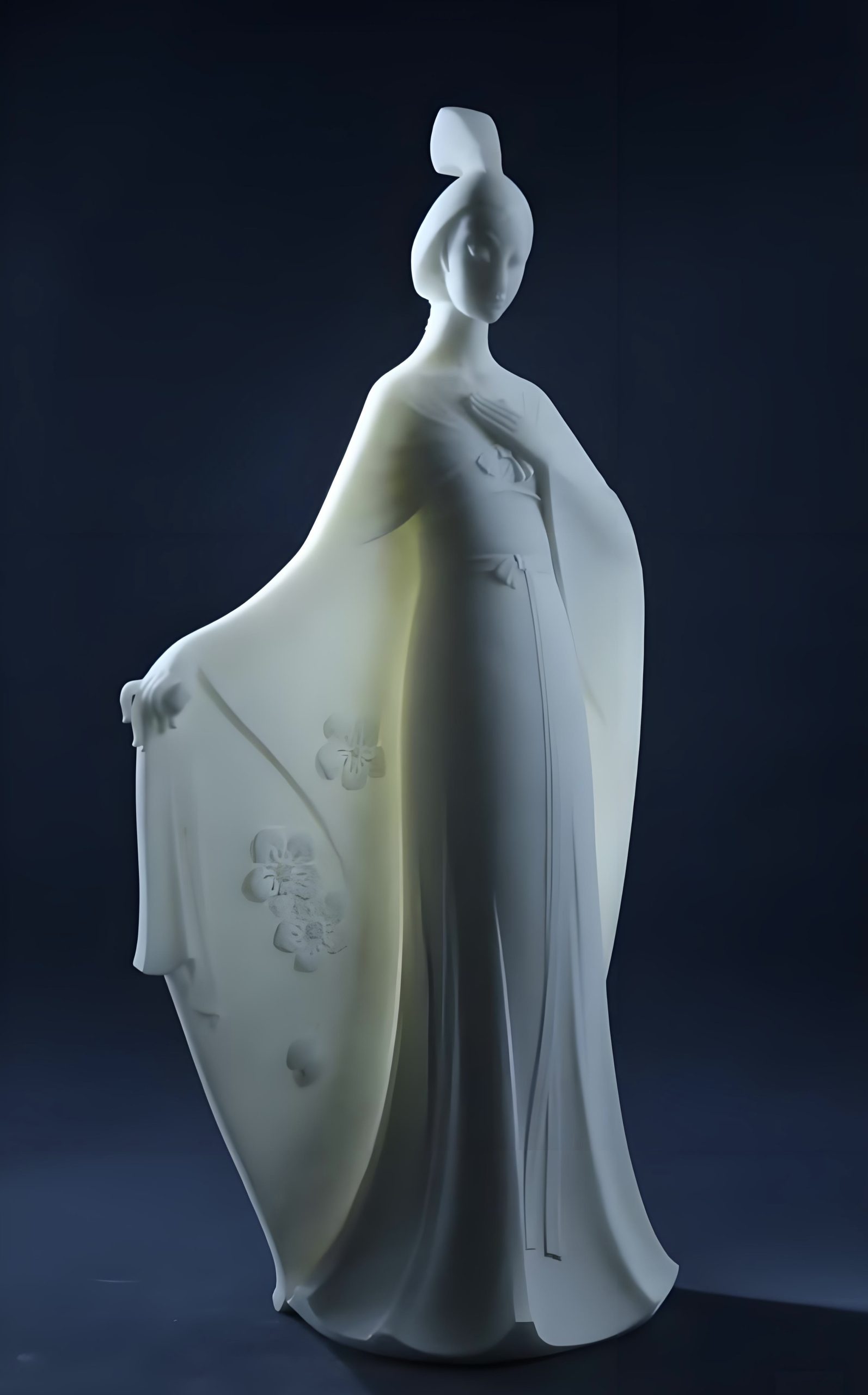 Chinese-style Court Ladies Sculpture