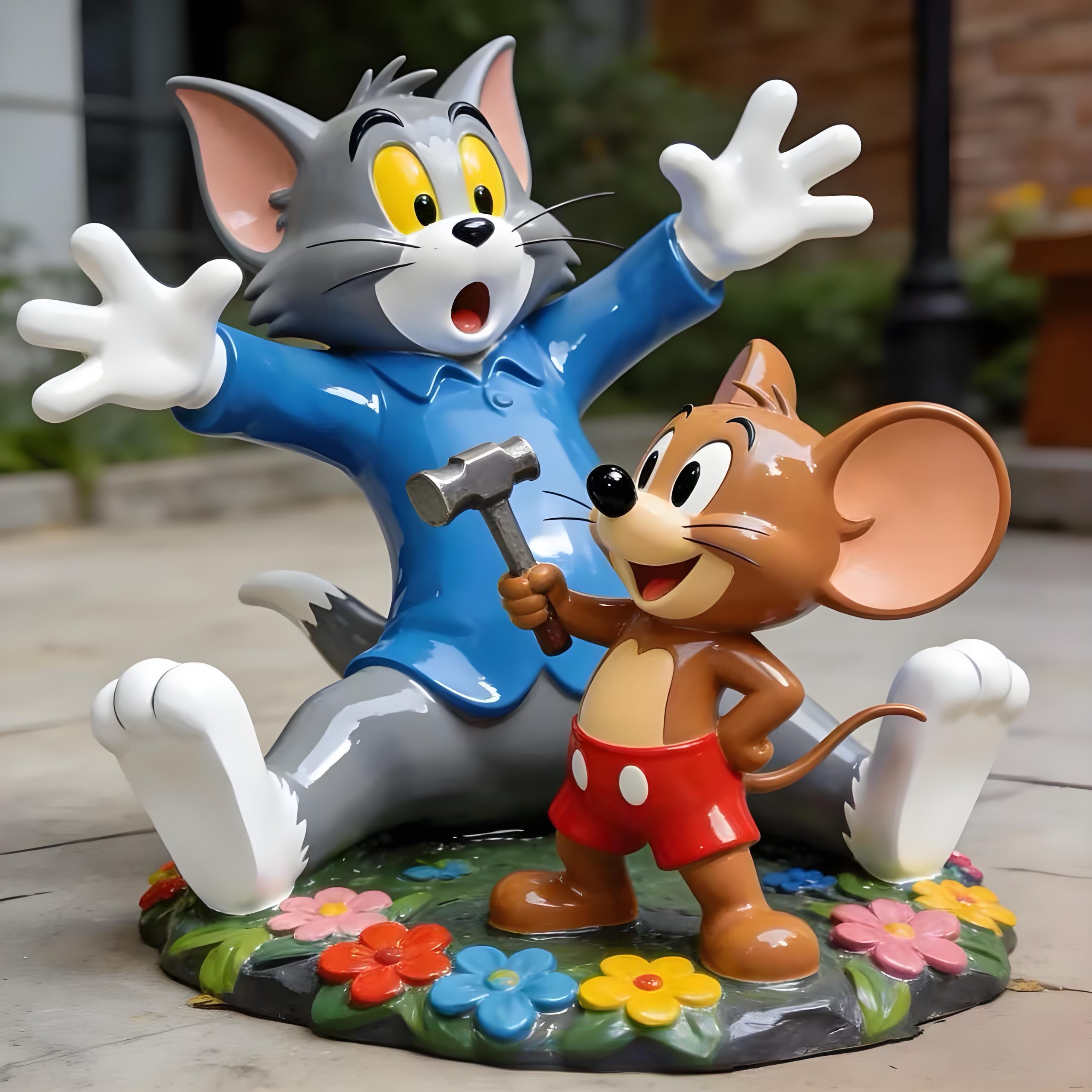 Cartoon Animal Sculpture