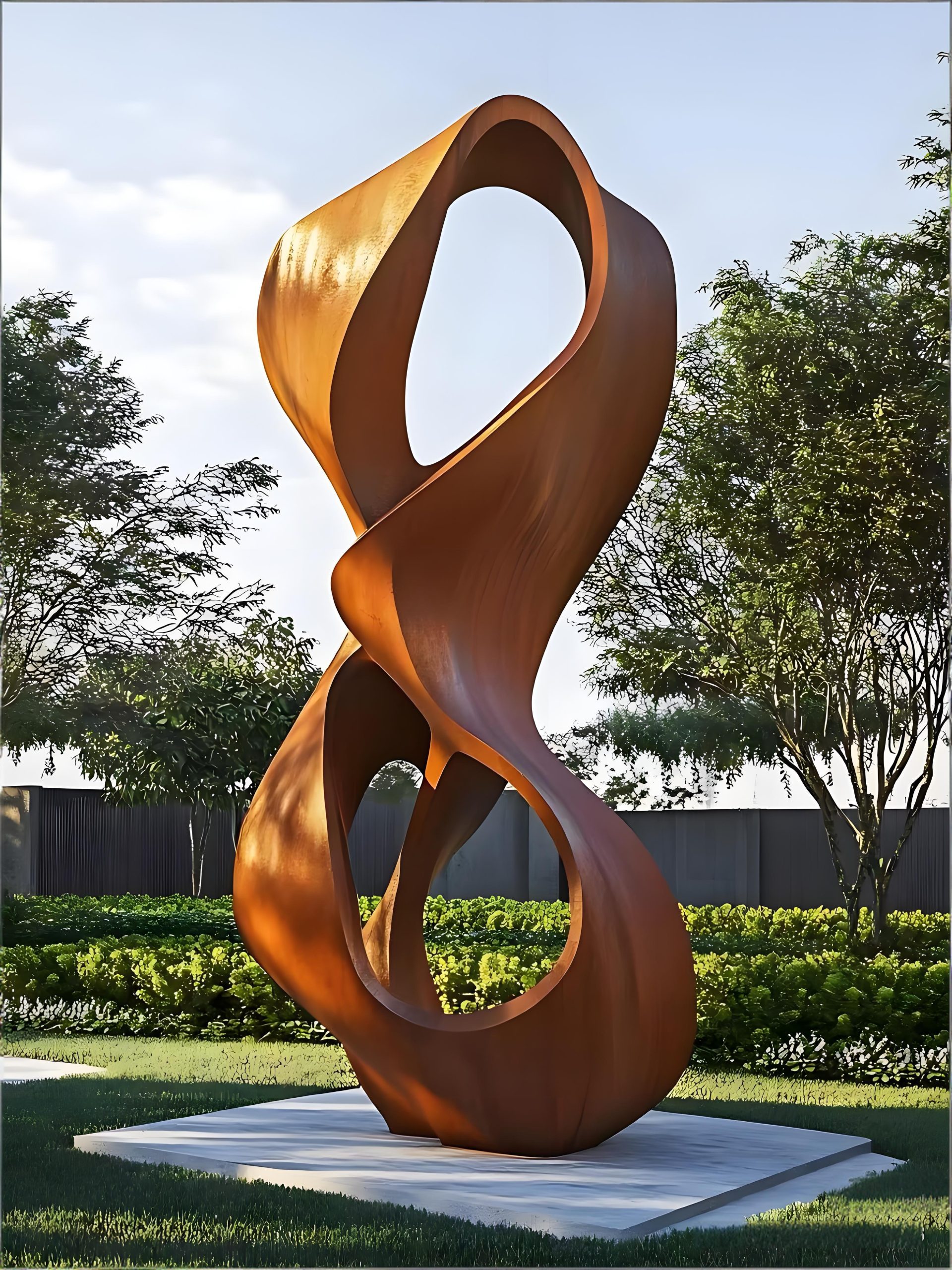 Park landscape sculpture