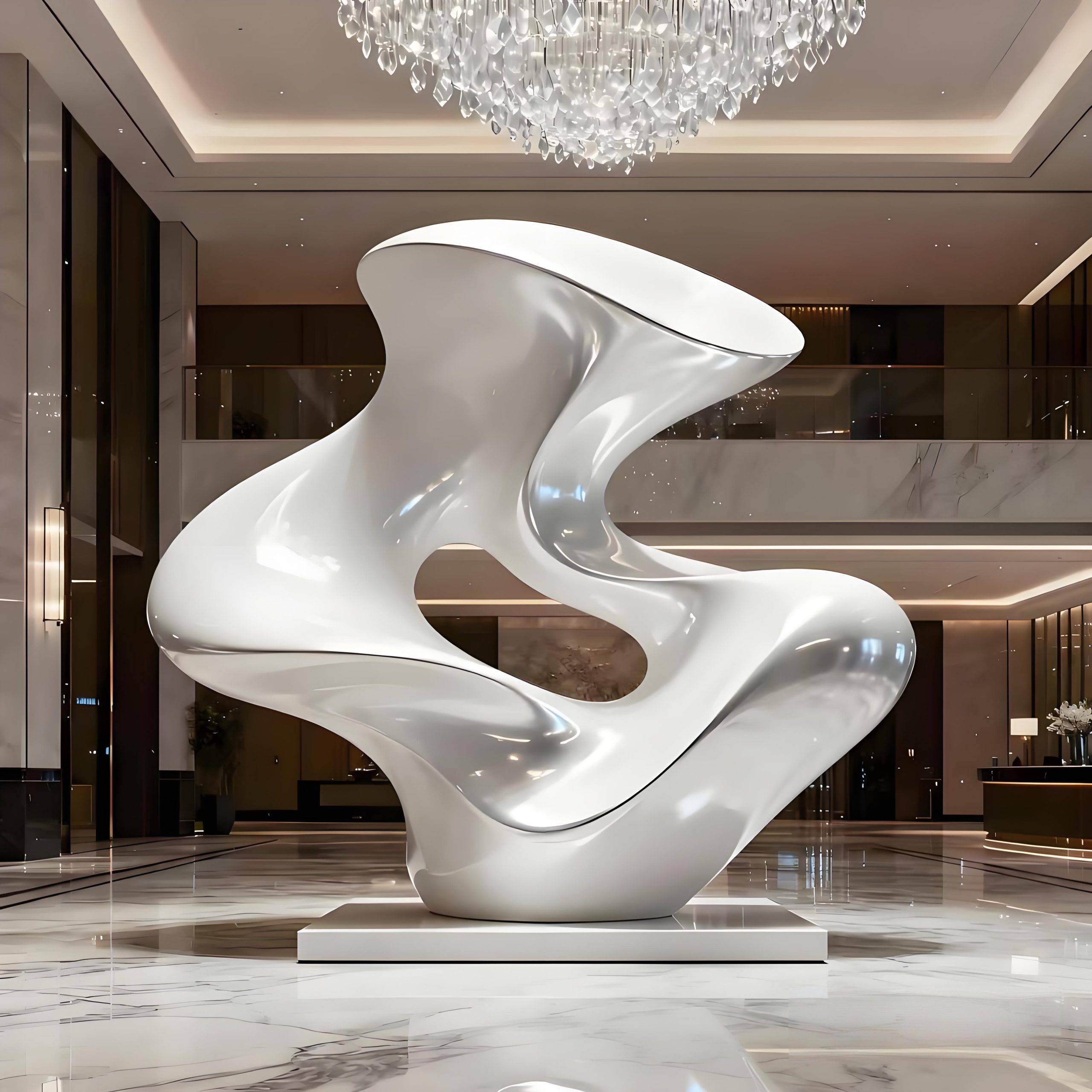 Luxury apartment view