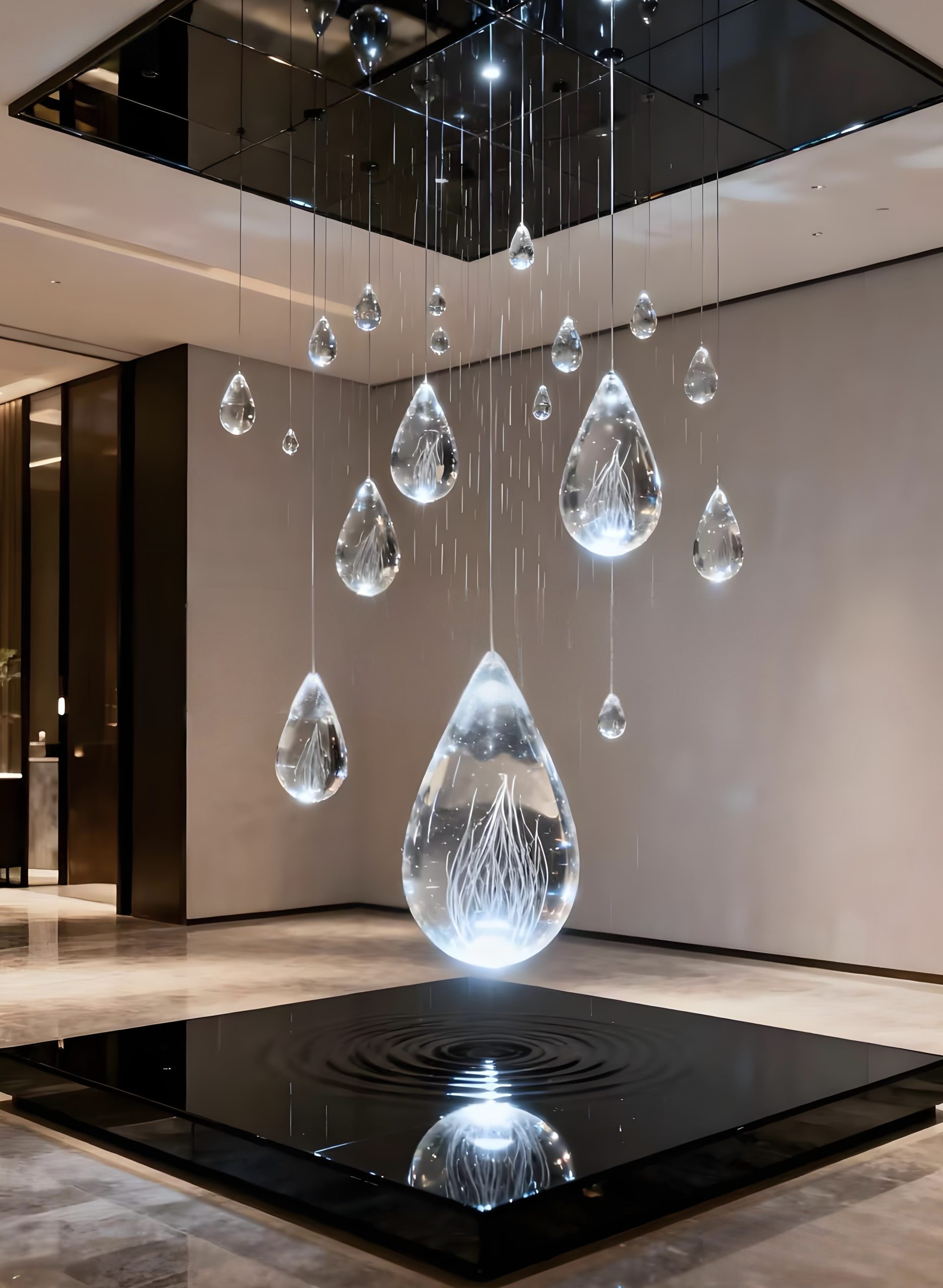 Acrylic Landscape Sculpture