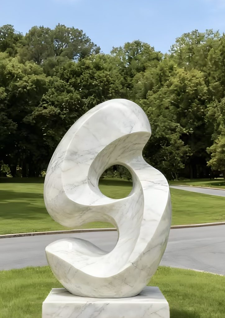 Marble Landscape Sculpture