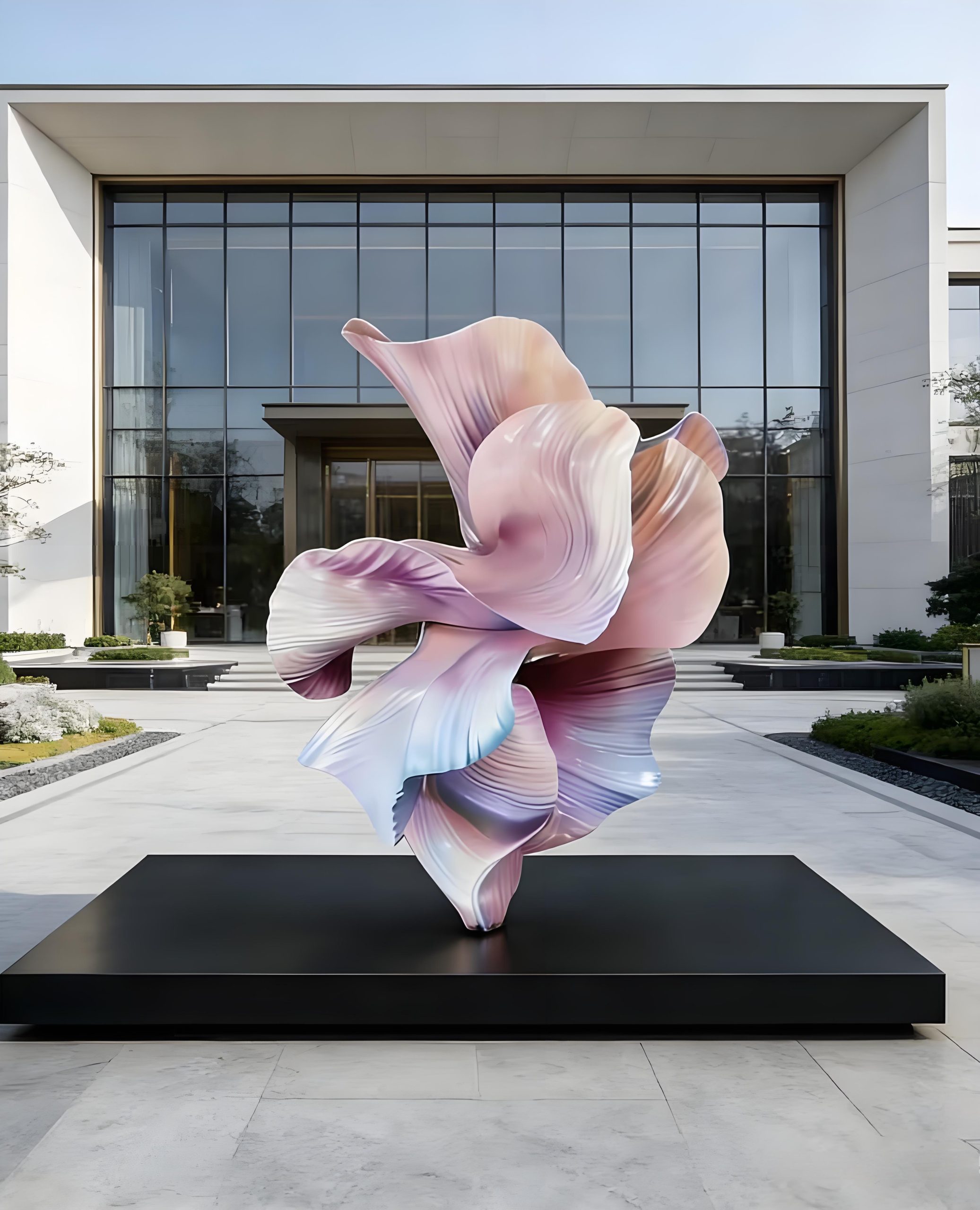 Fiberglass landscape sculpture