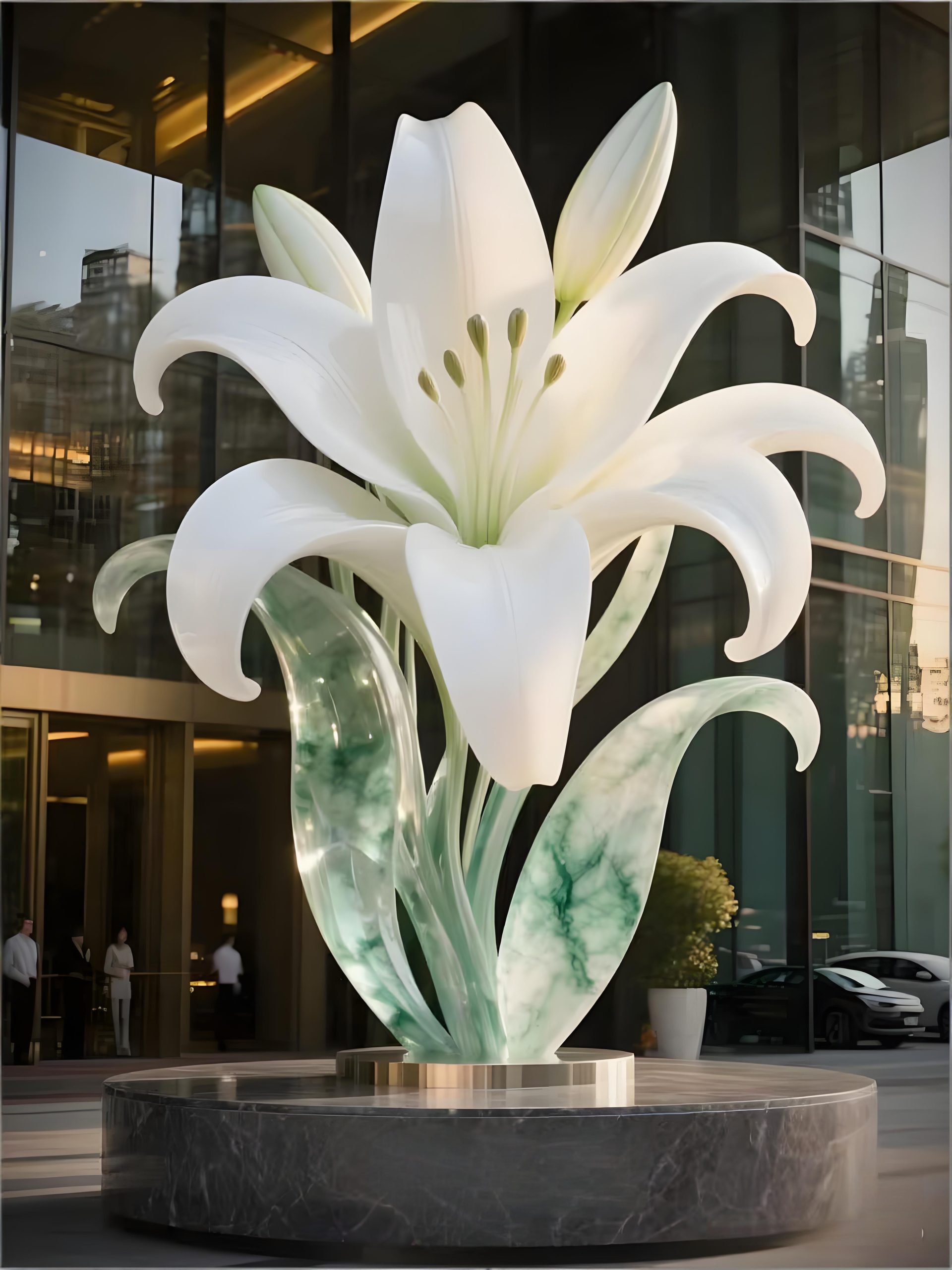 Luxury apartment view