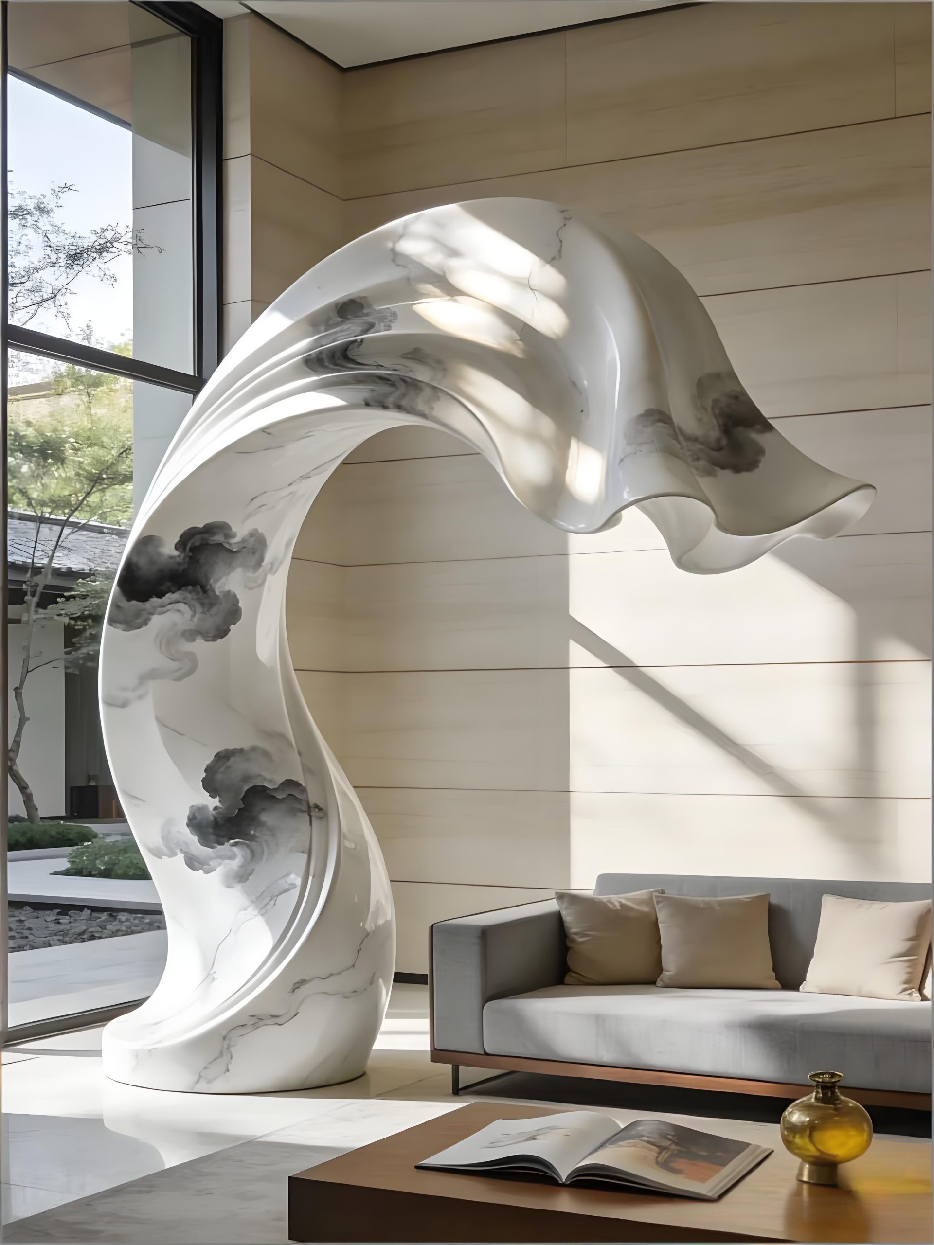 Luxury apartment view