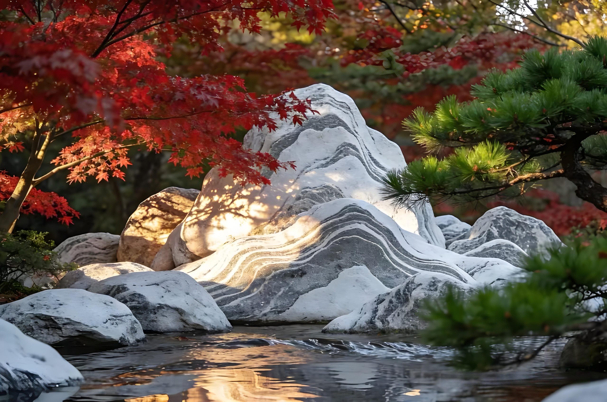 Chinese garden sculpture