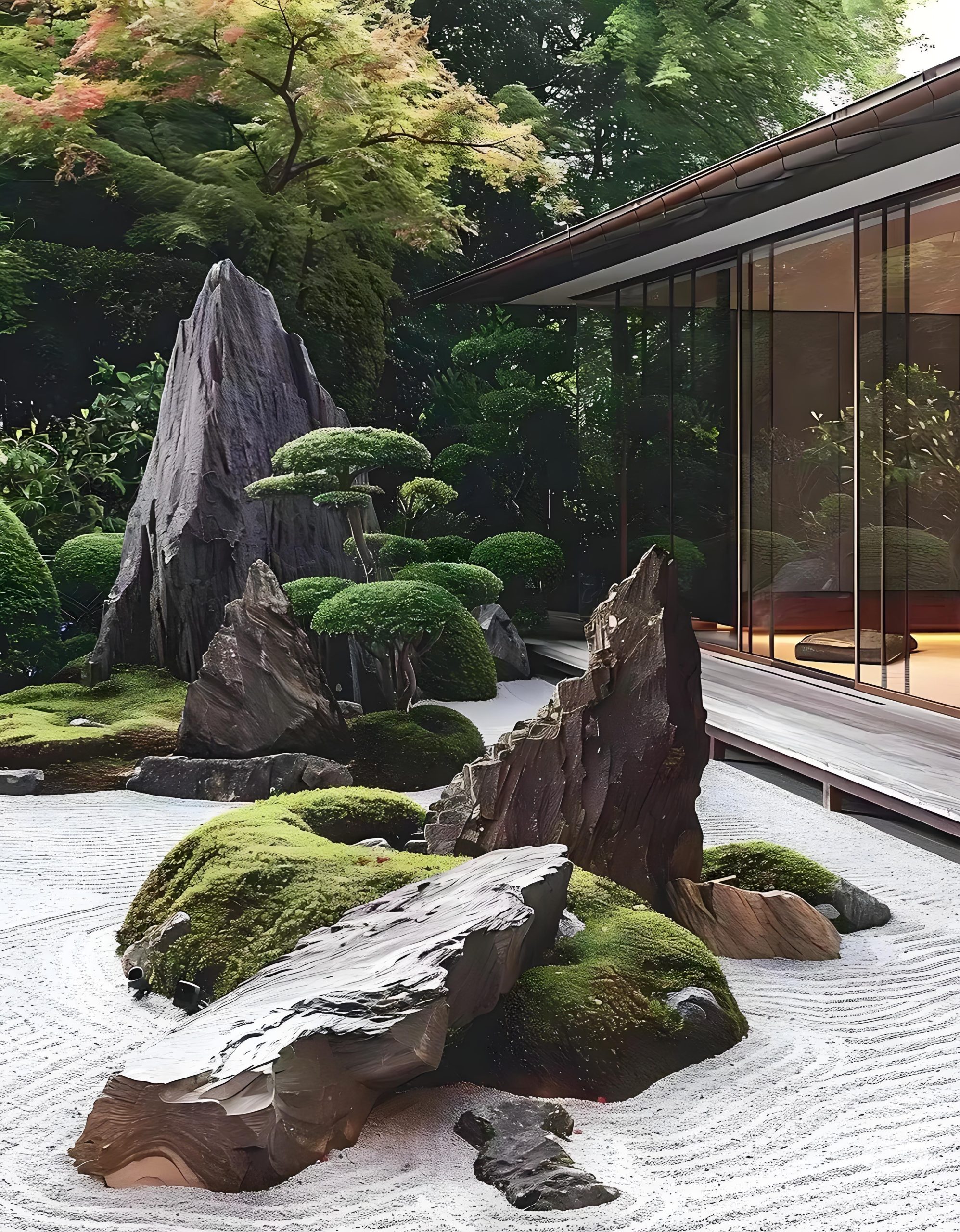 Chinese garden sculpture