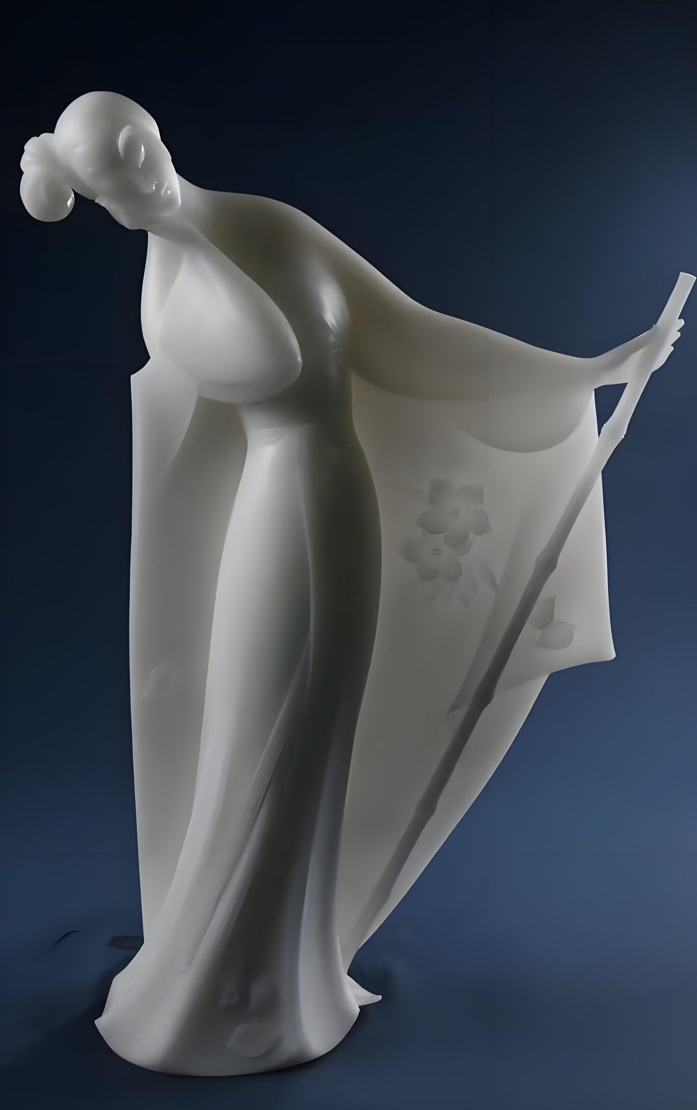 Chinese-style Court Ladies Sculpture