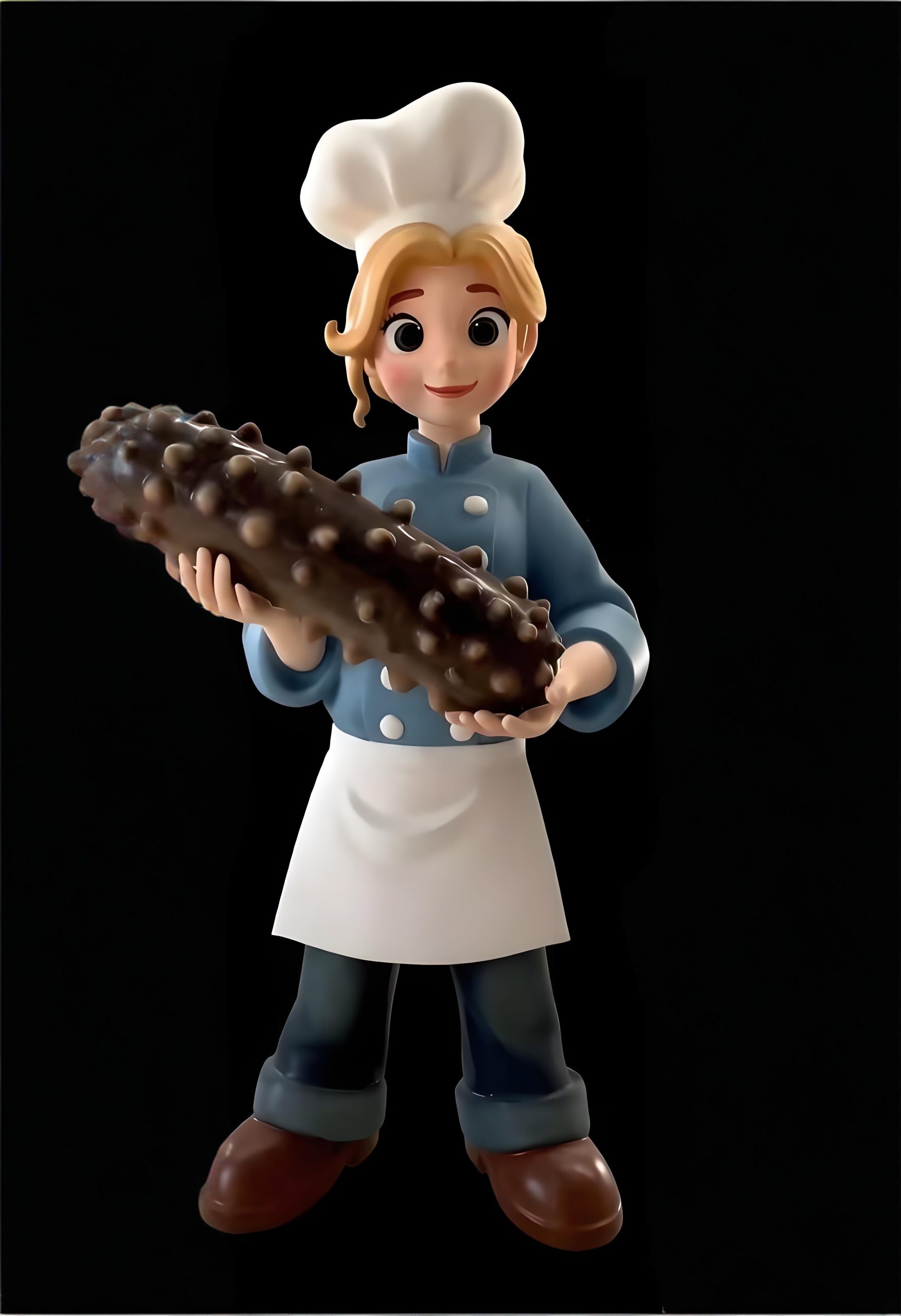 Fiberglass cartoon sculpture