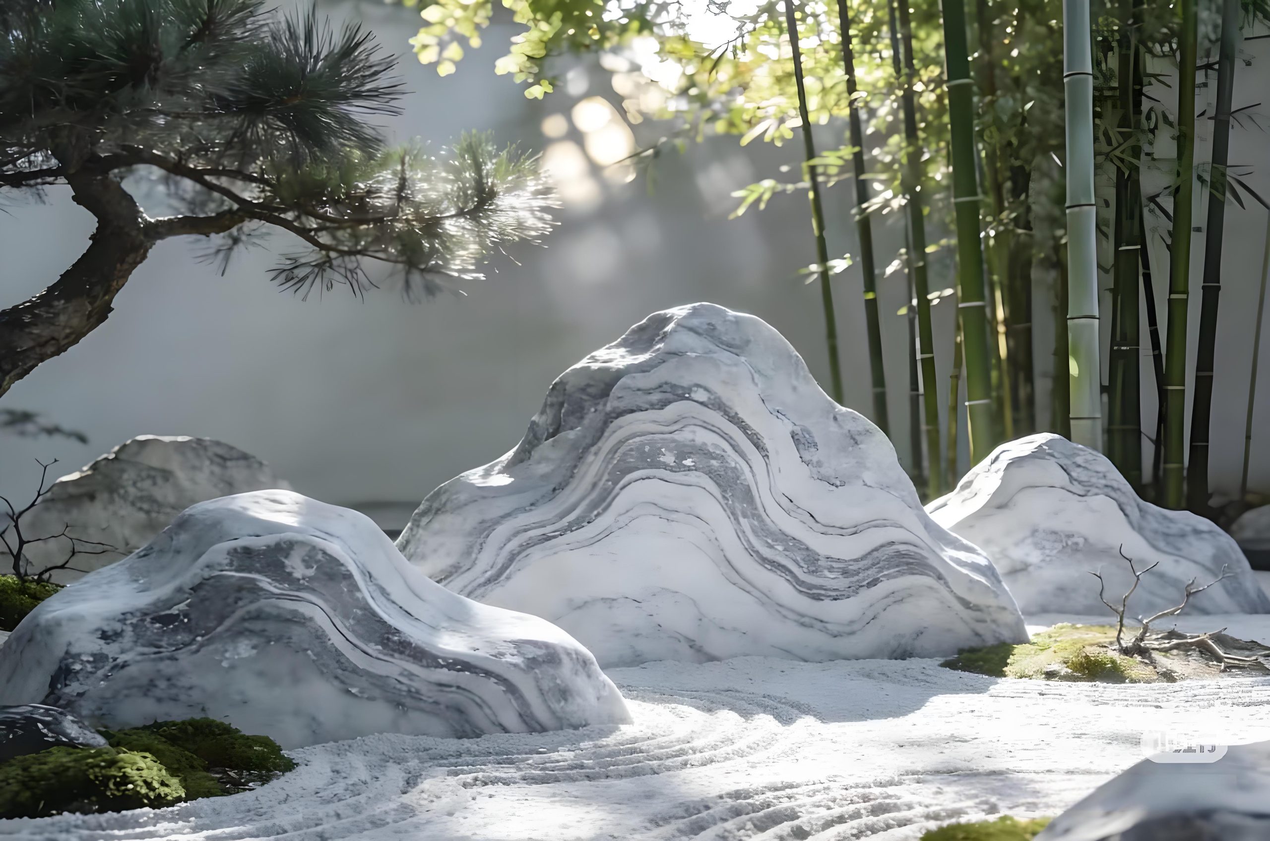 Chinese garden sculpture