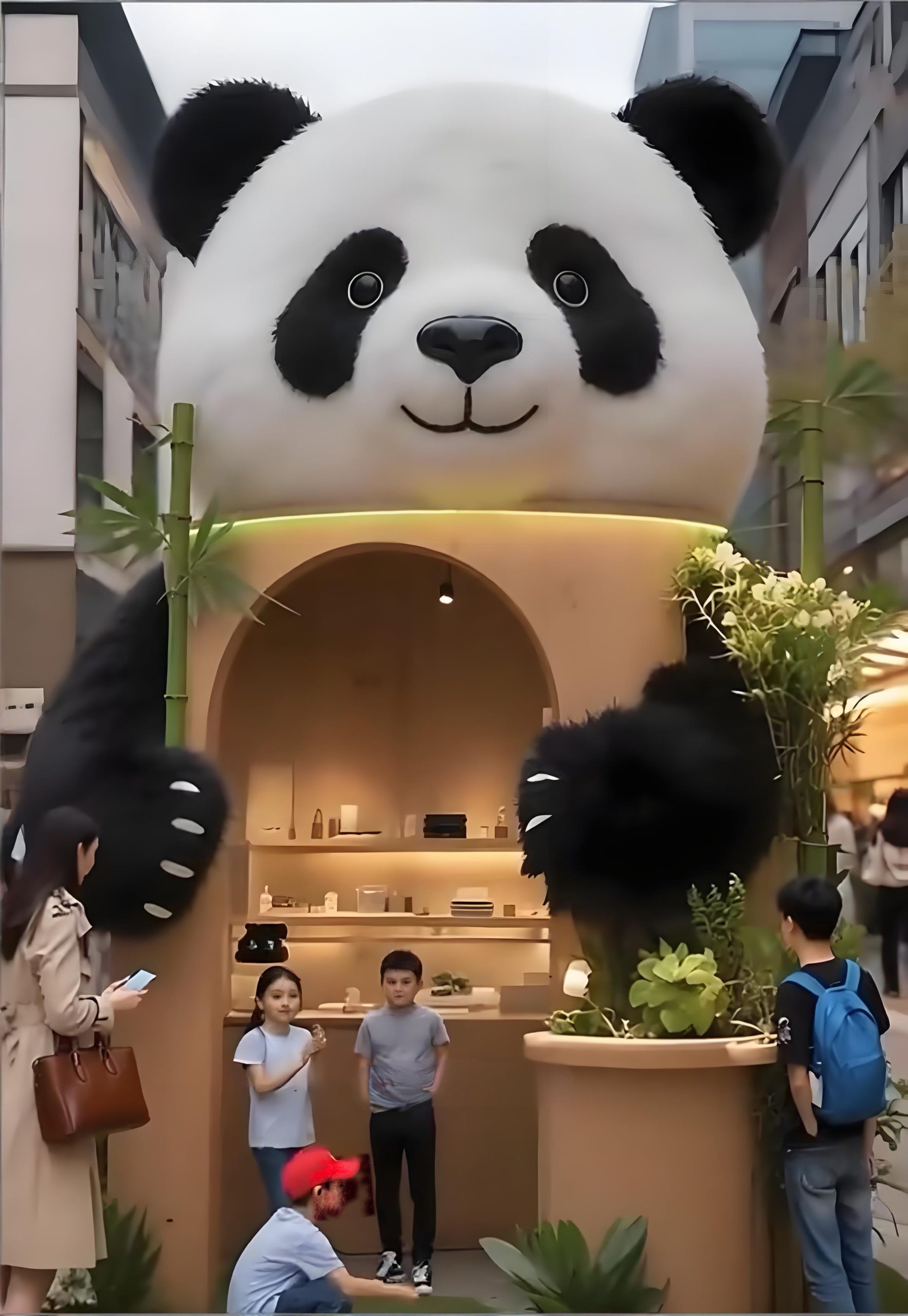 Outdoor Cartoon Sculpture