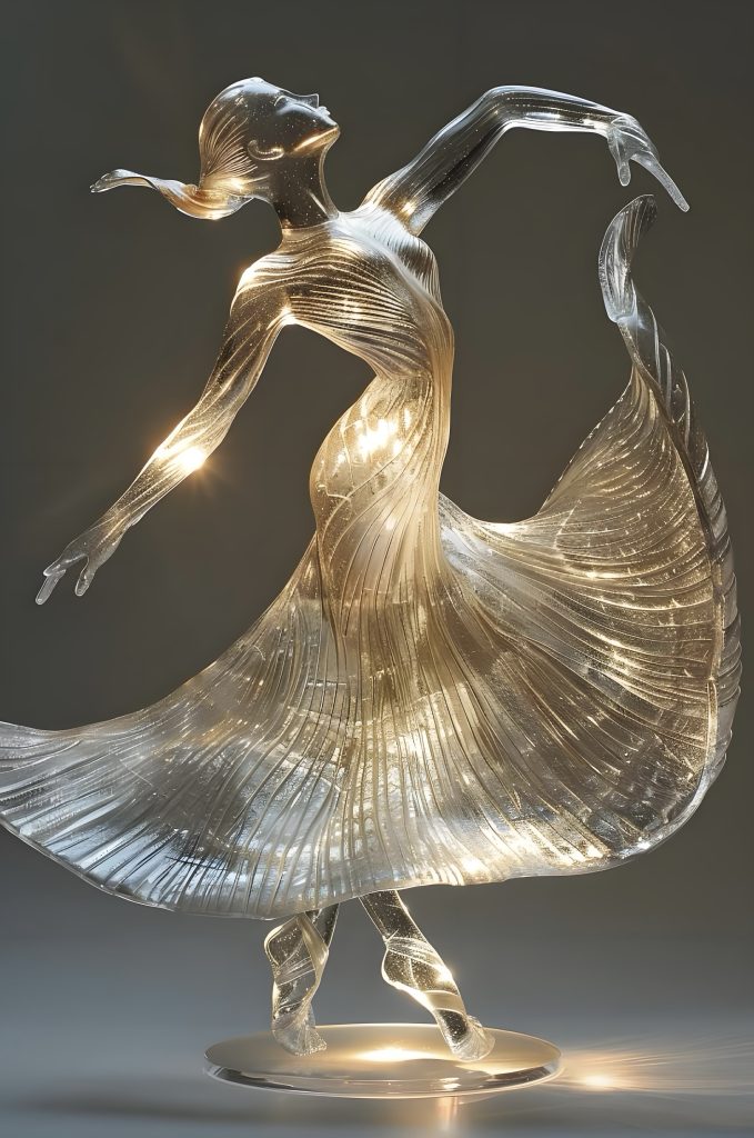 Acrylic Landscape Sculpture