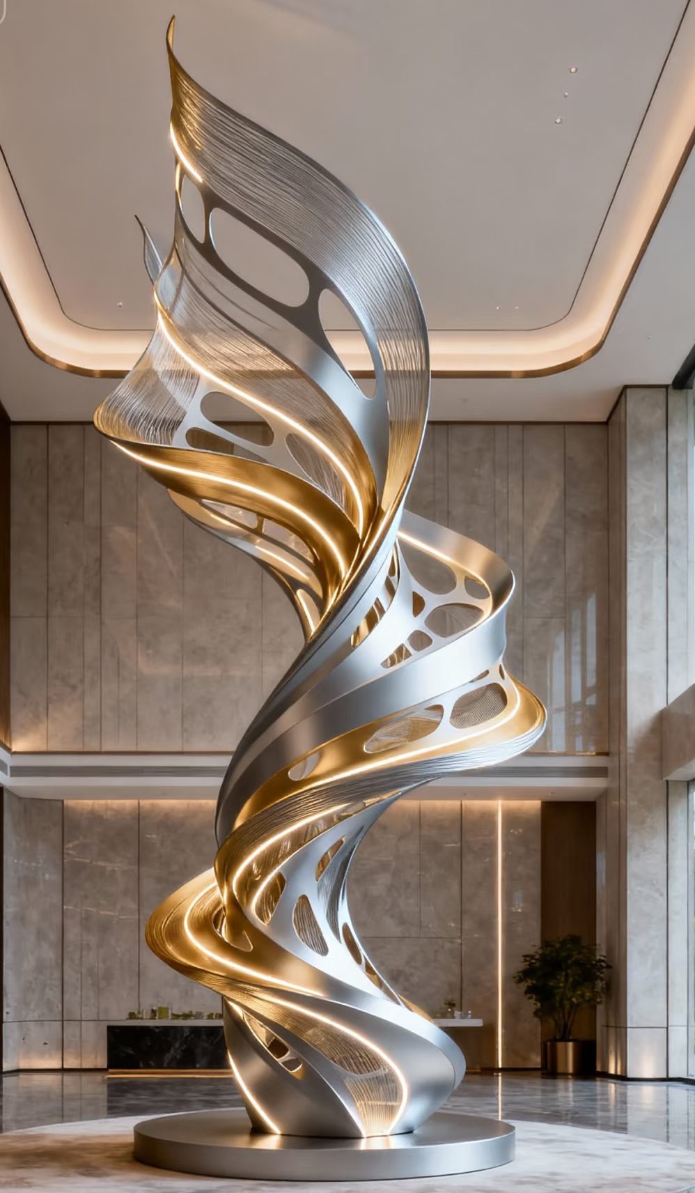 Stainless Steel Sculpture