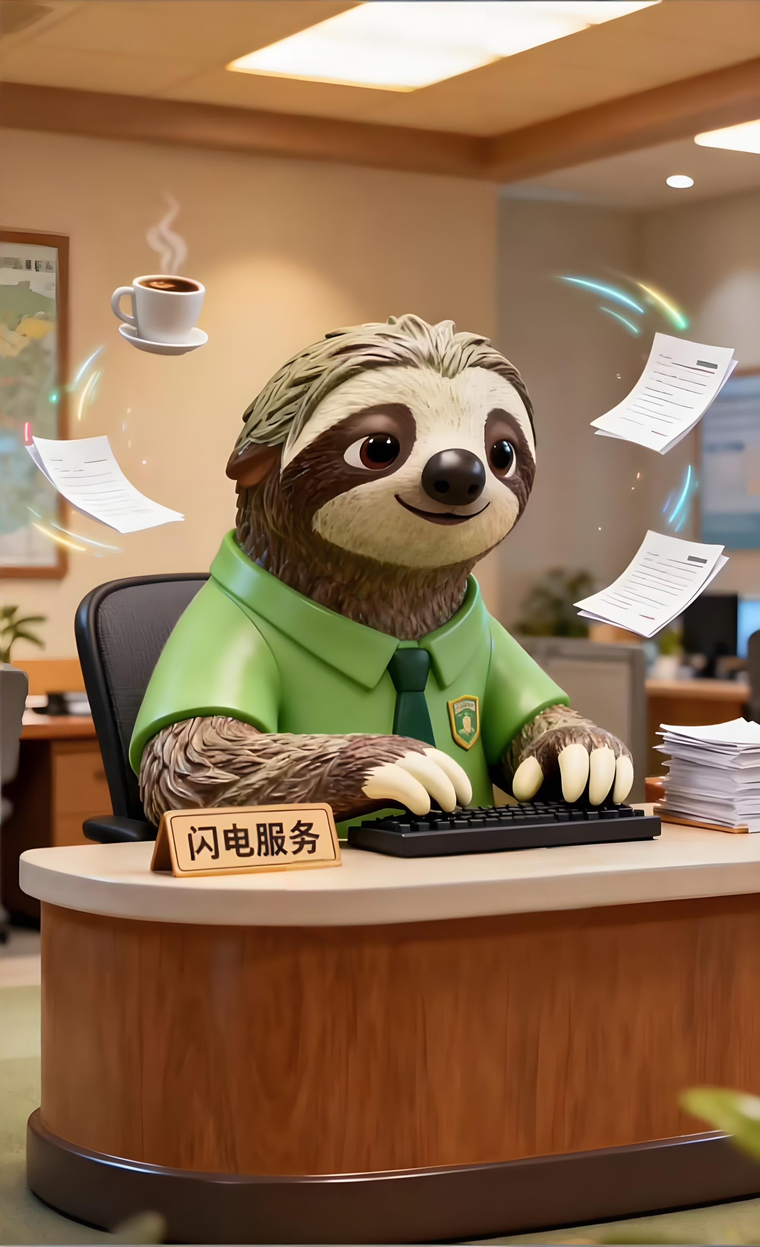 Fiberglass cartoon sculpture