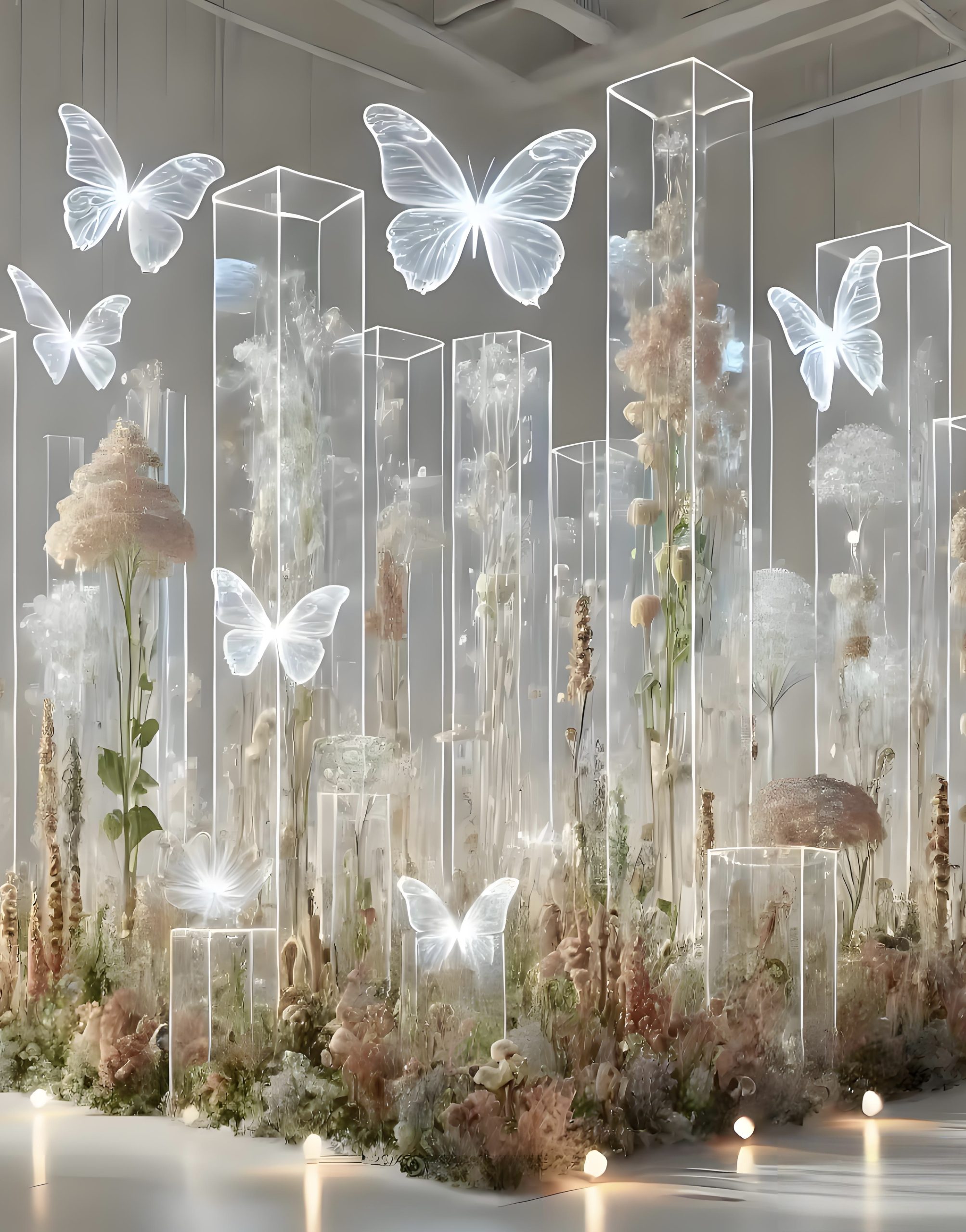 Acrylic Landscape Sculpture