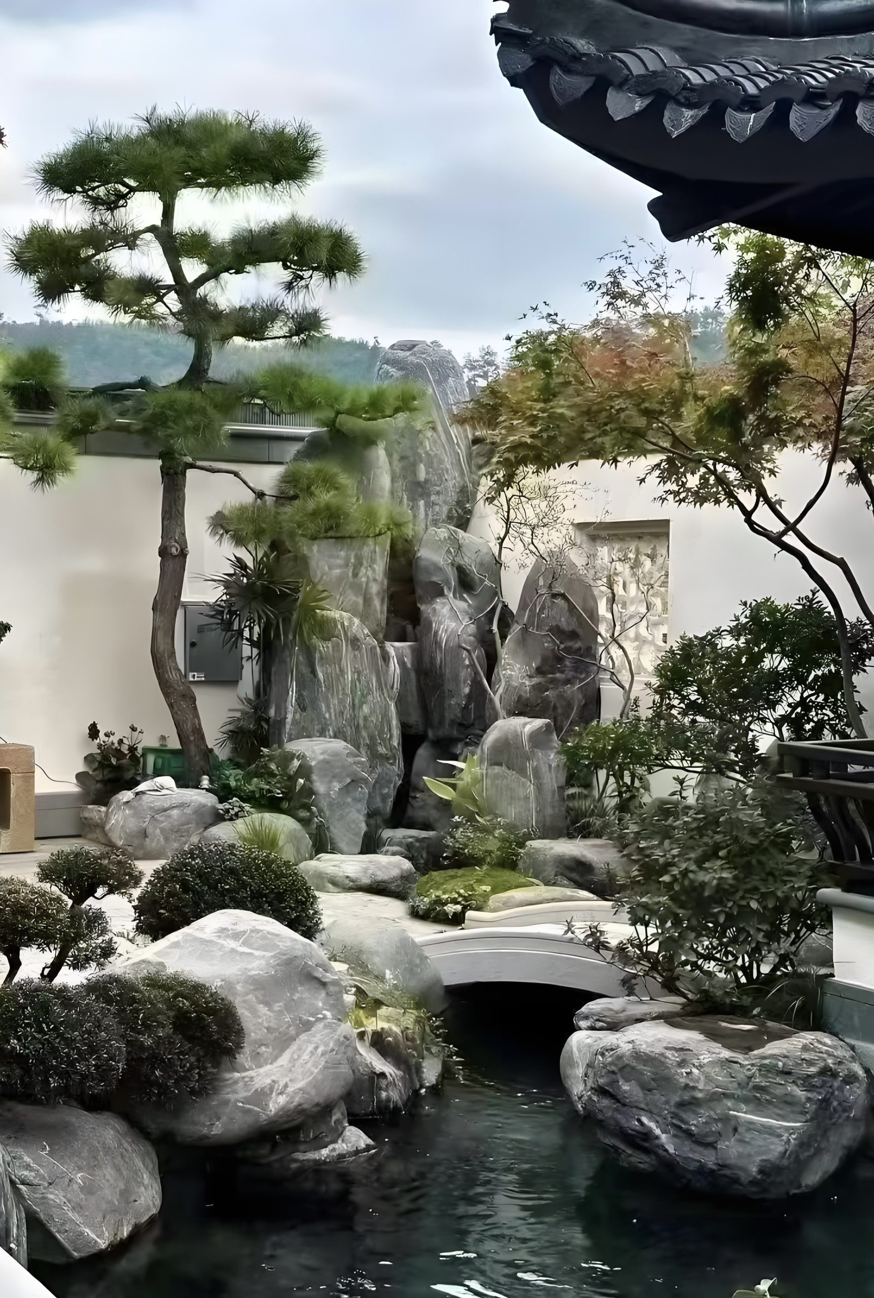 Chinese garden sculpture