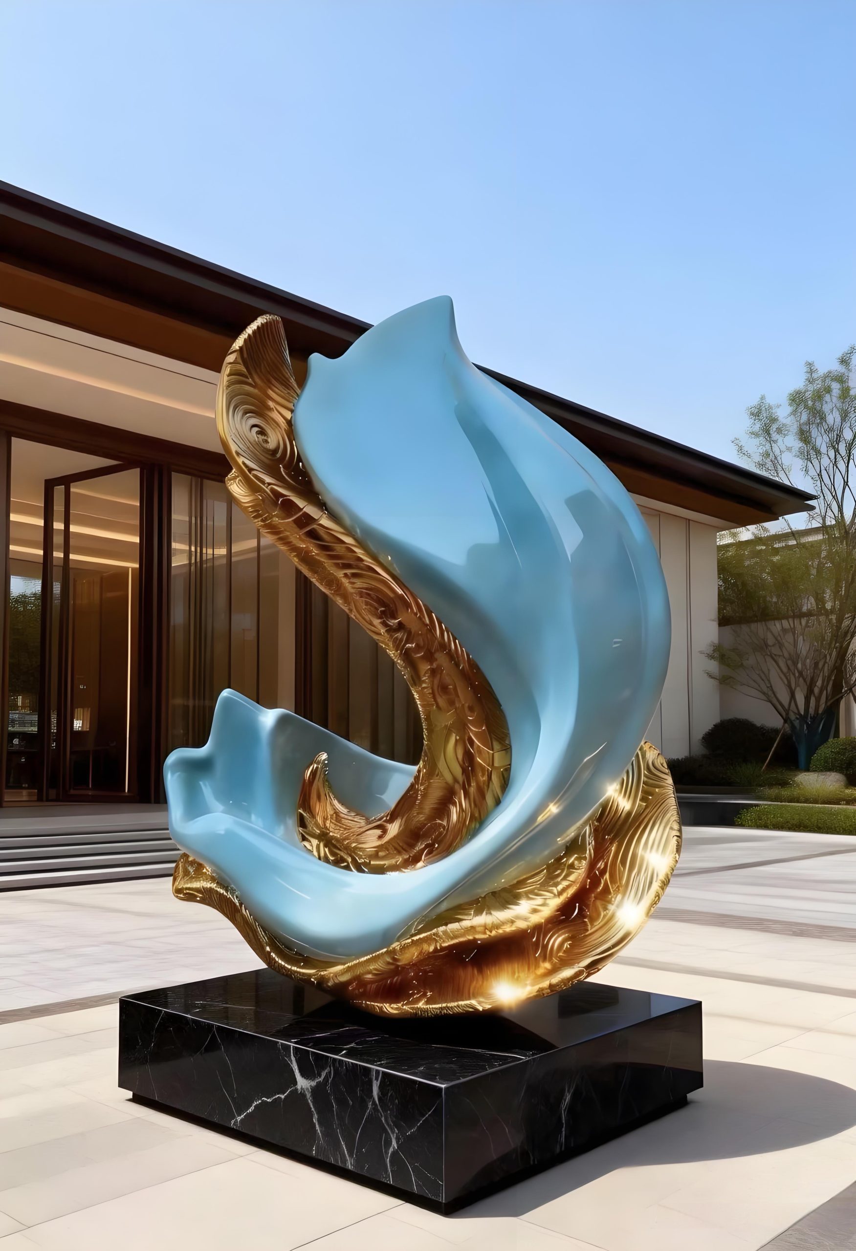 Luxury apartment view