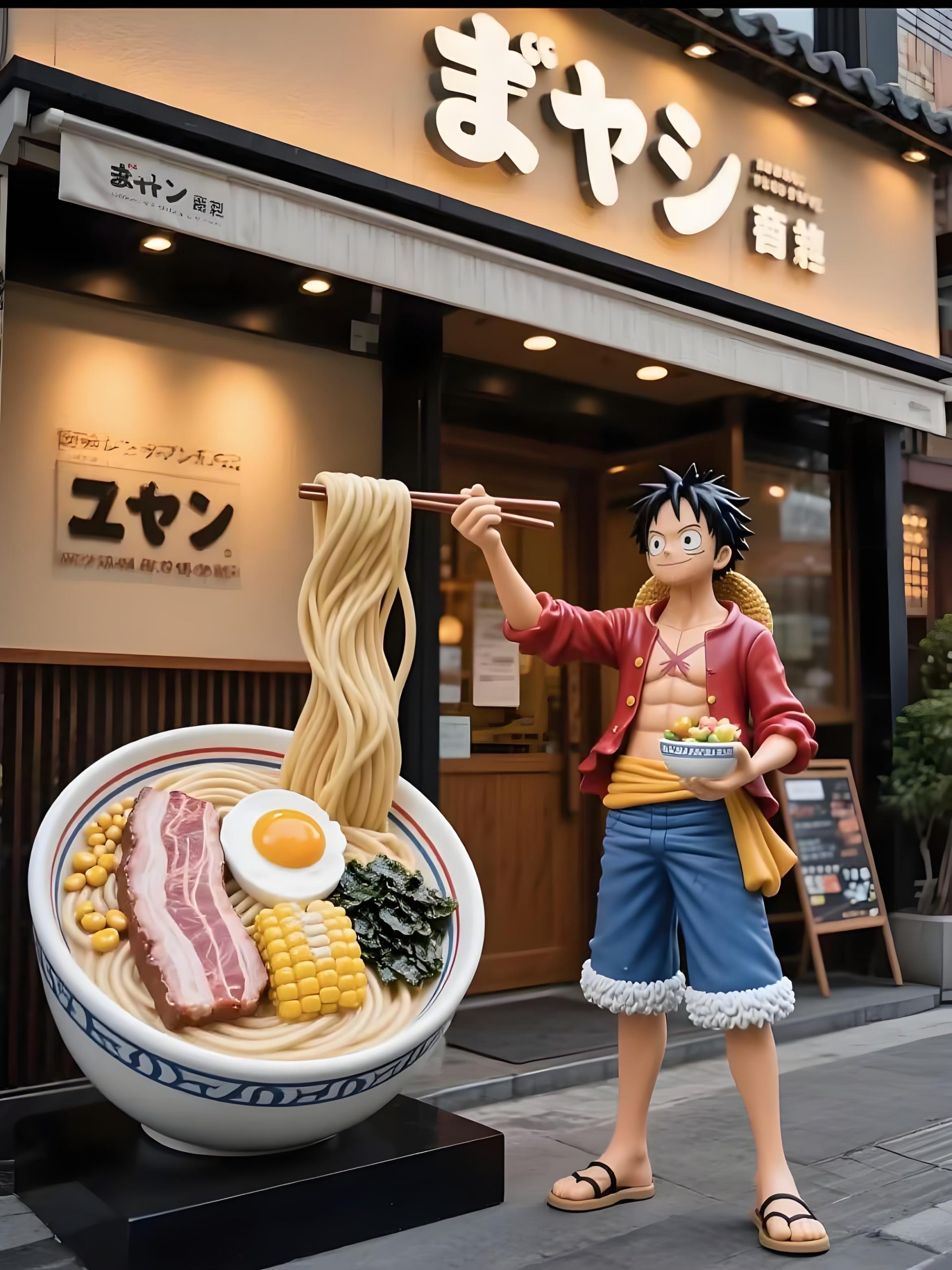 Shopping Mall Cartoon Sculpture