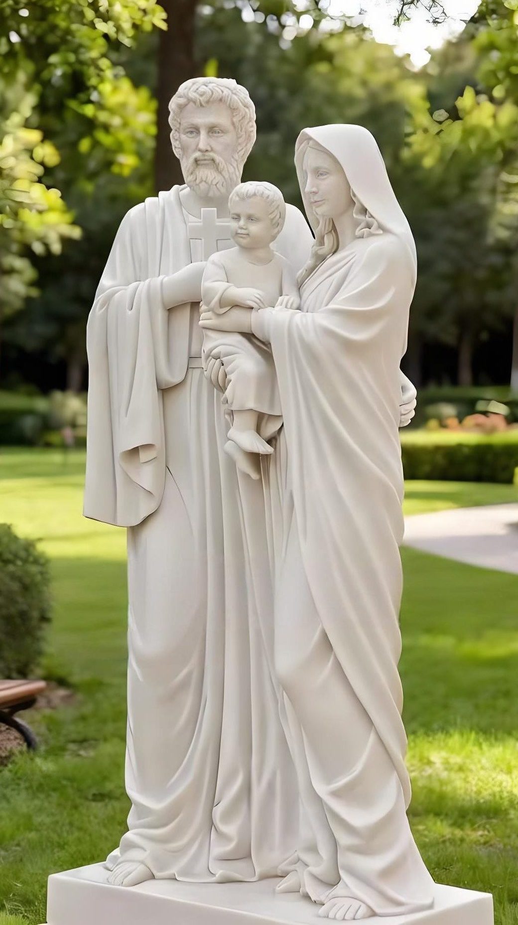 Fiberglass Figure Sculpture