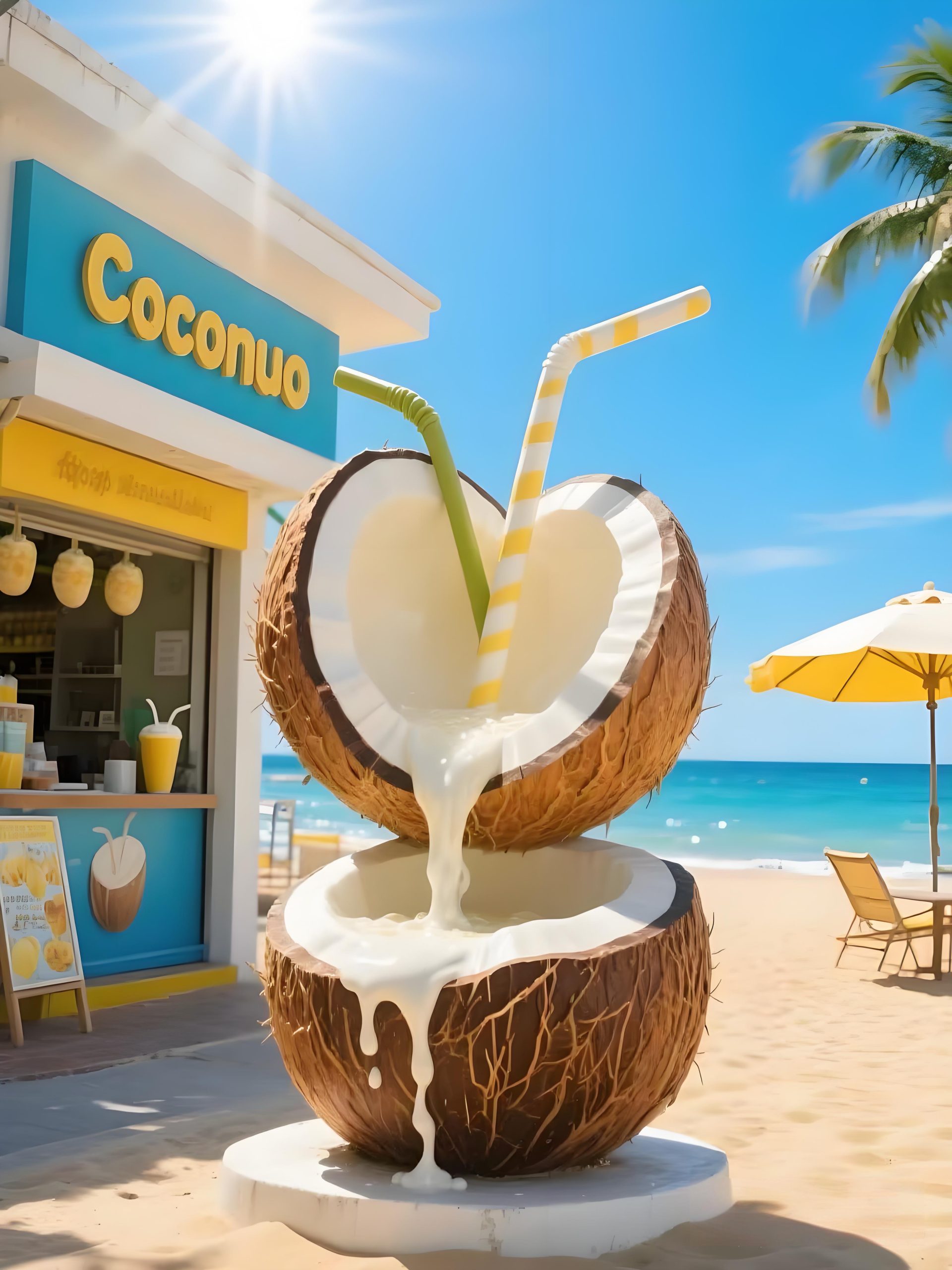 Cartoon Landscape Sculpture