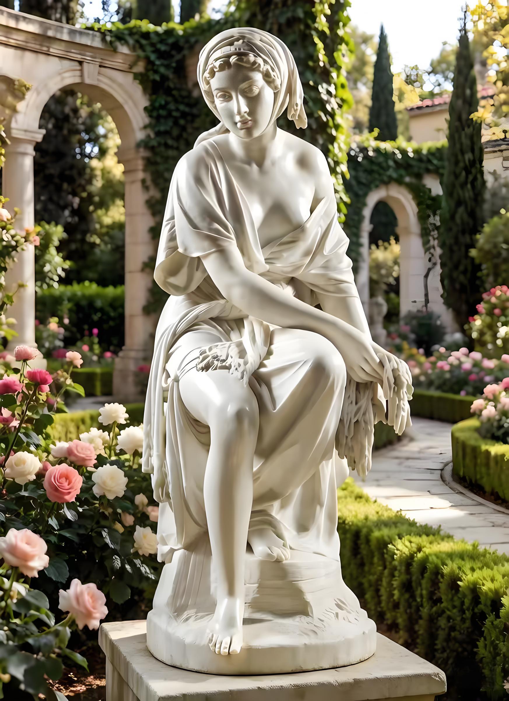 Marble sculpture