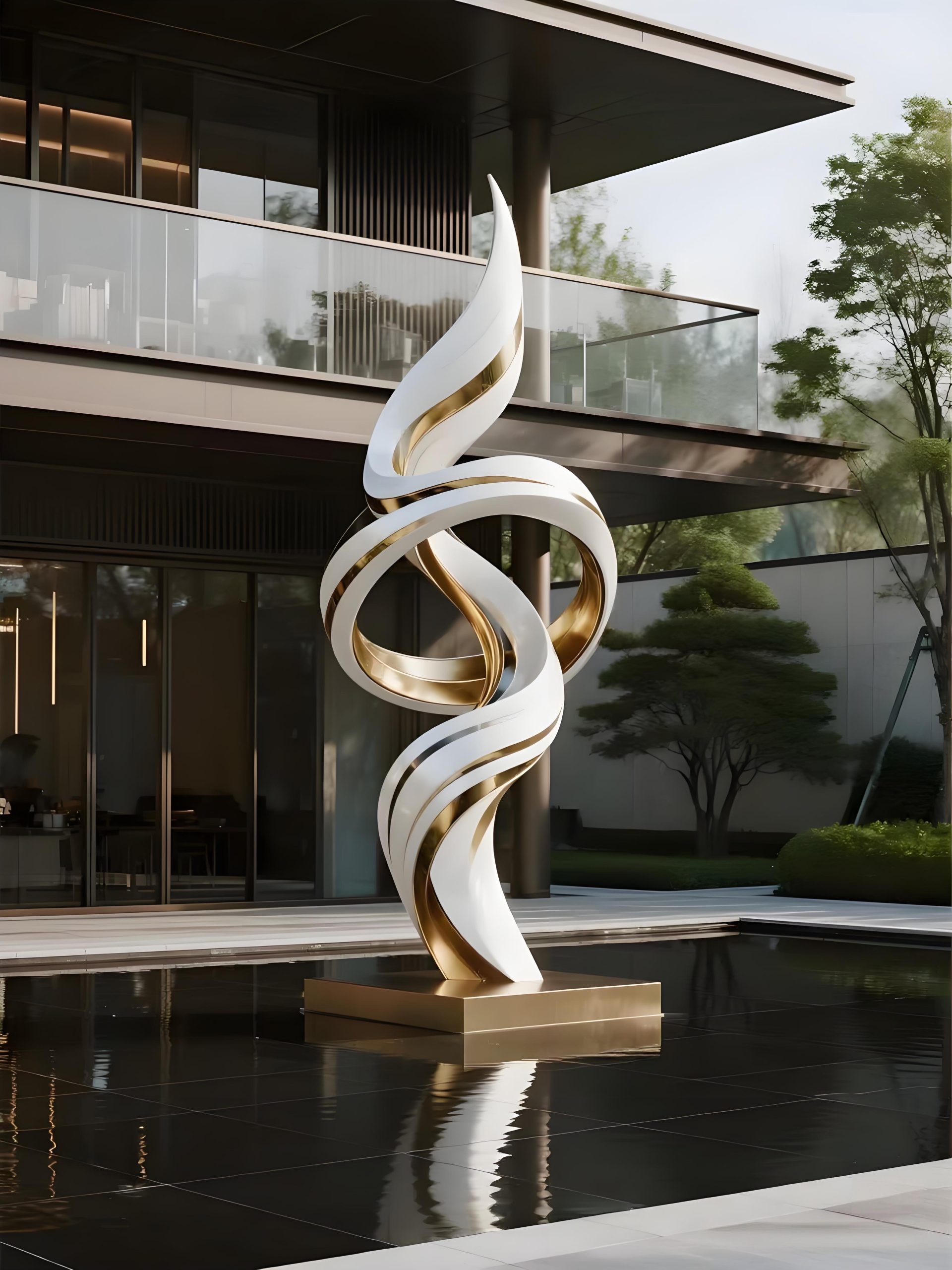 Luxury apartment view