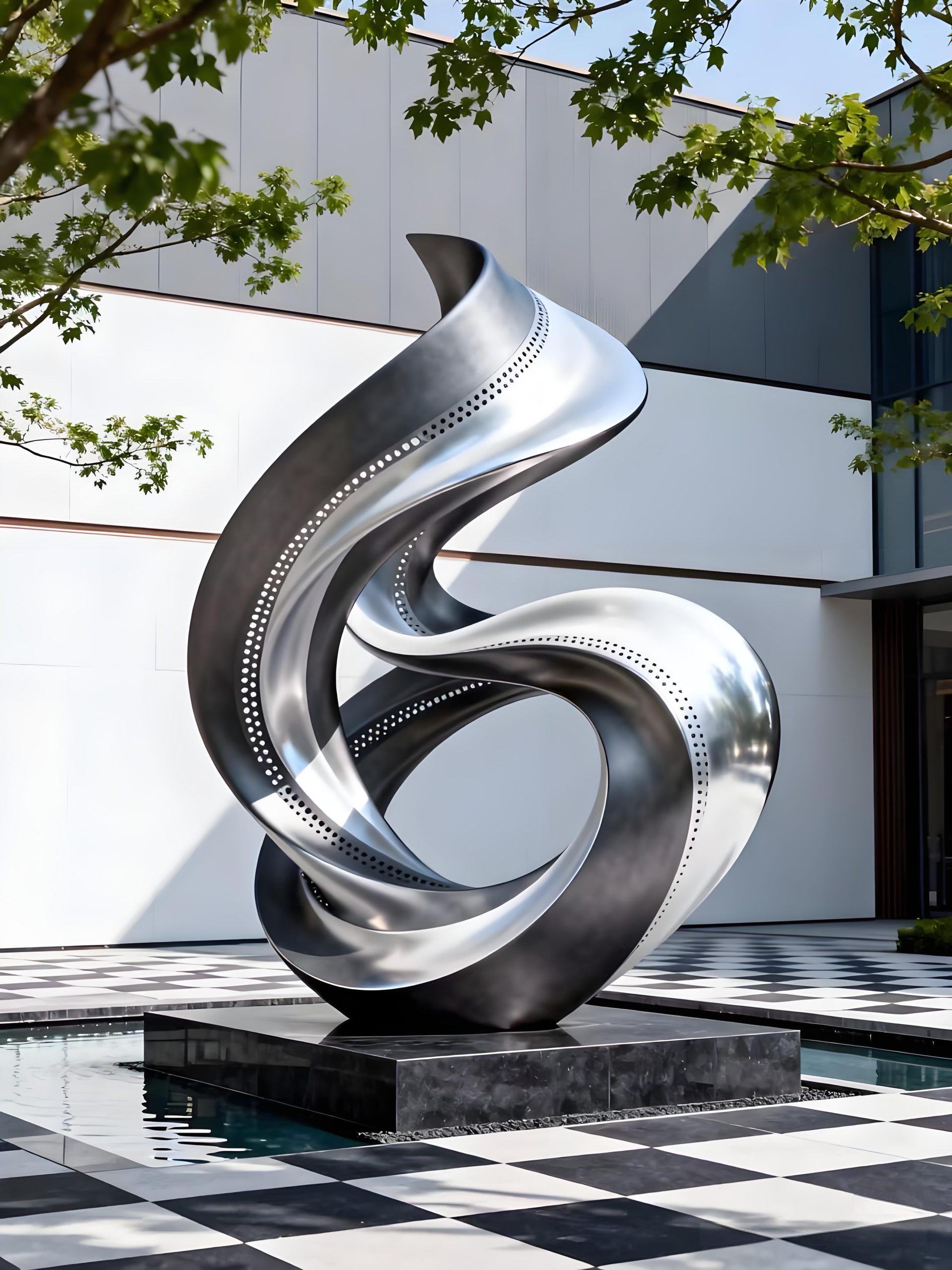 Stainless Steel Sculpture